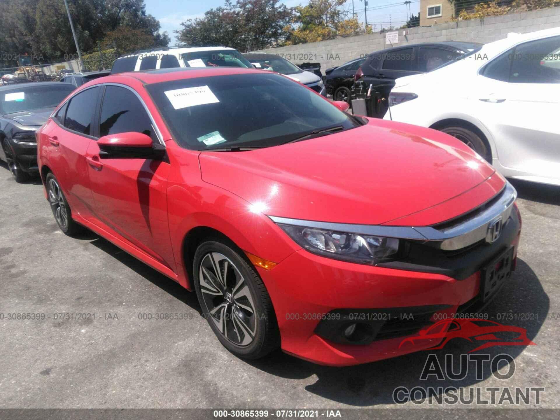 HONDA CIVIC SEDAN 2017 - 2HGFC1F36HH634818