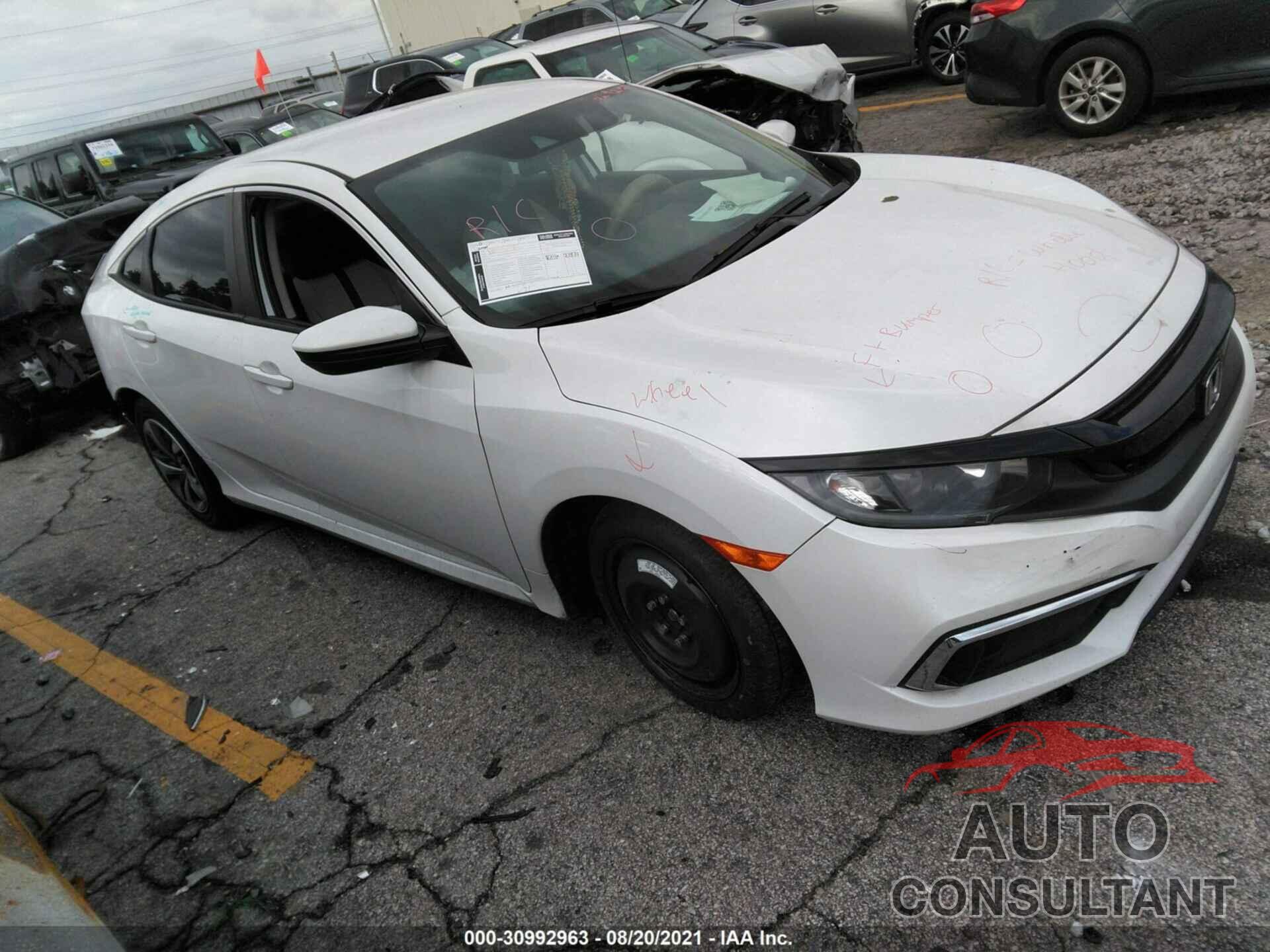 HONDA CIVIC SEDAN 2019 - 19XFC2F66KE029201