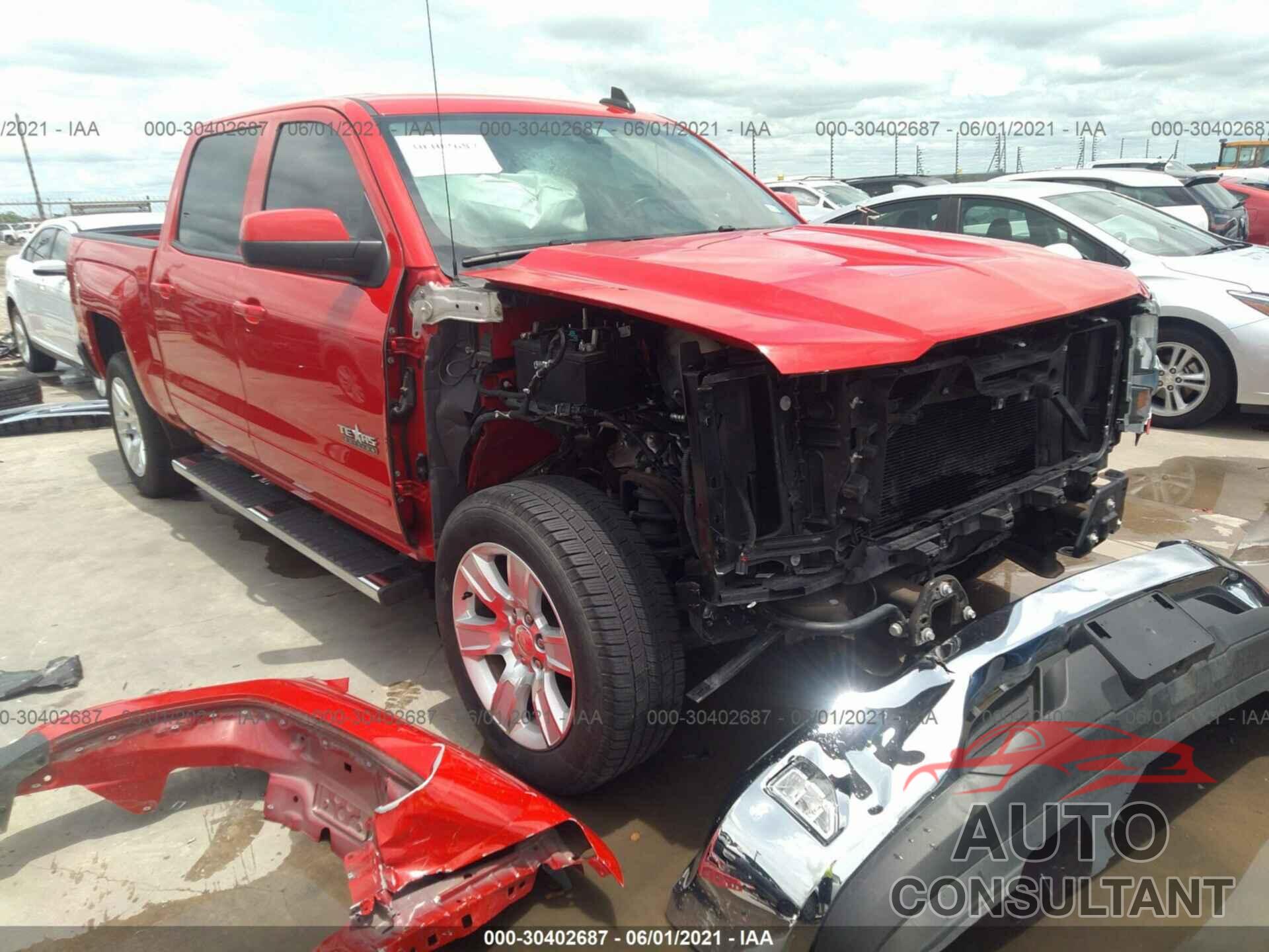 CHEVROLET SILVERADO 1500 2018 - 3GCPCREC0JG611284