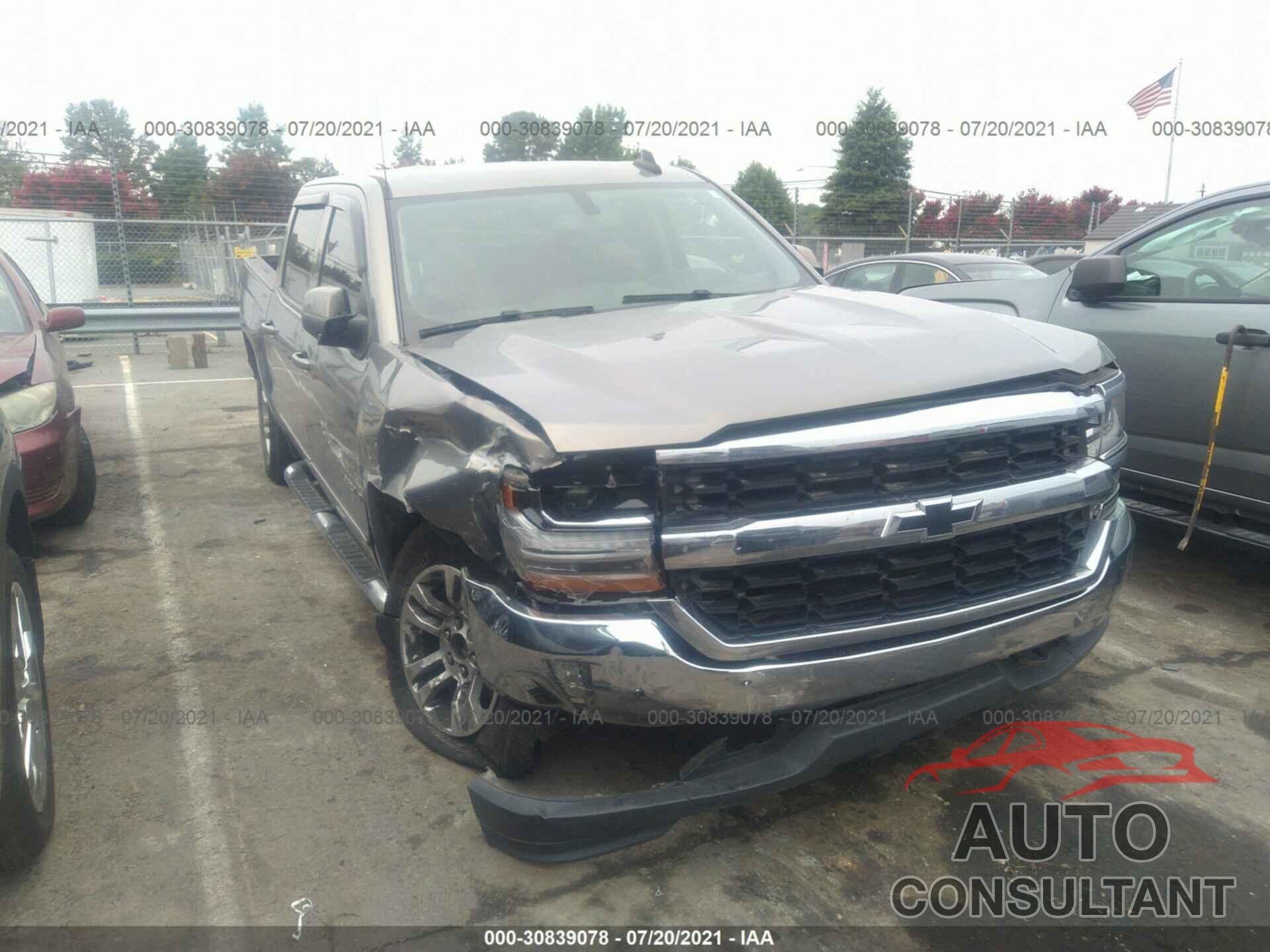 CHEVROLET SILVERADO 1500 2017 - 3GCUKREC2HG199806