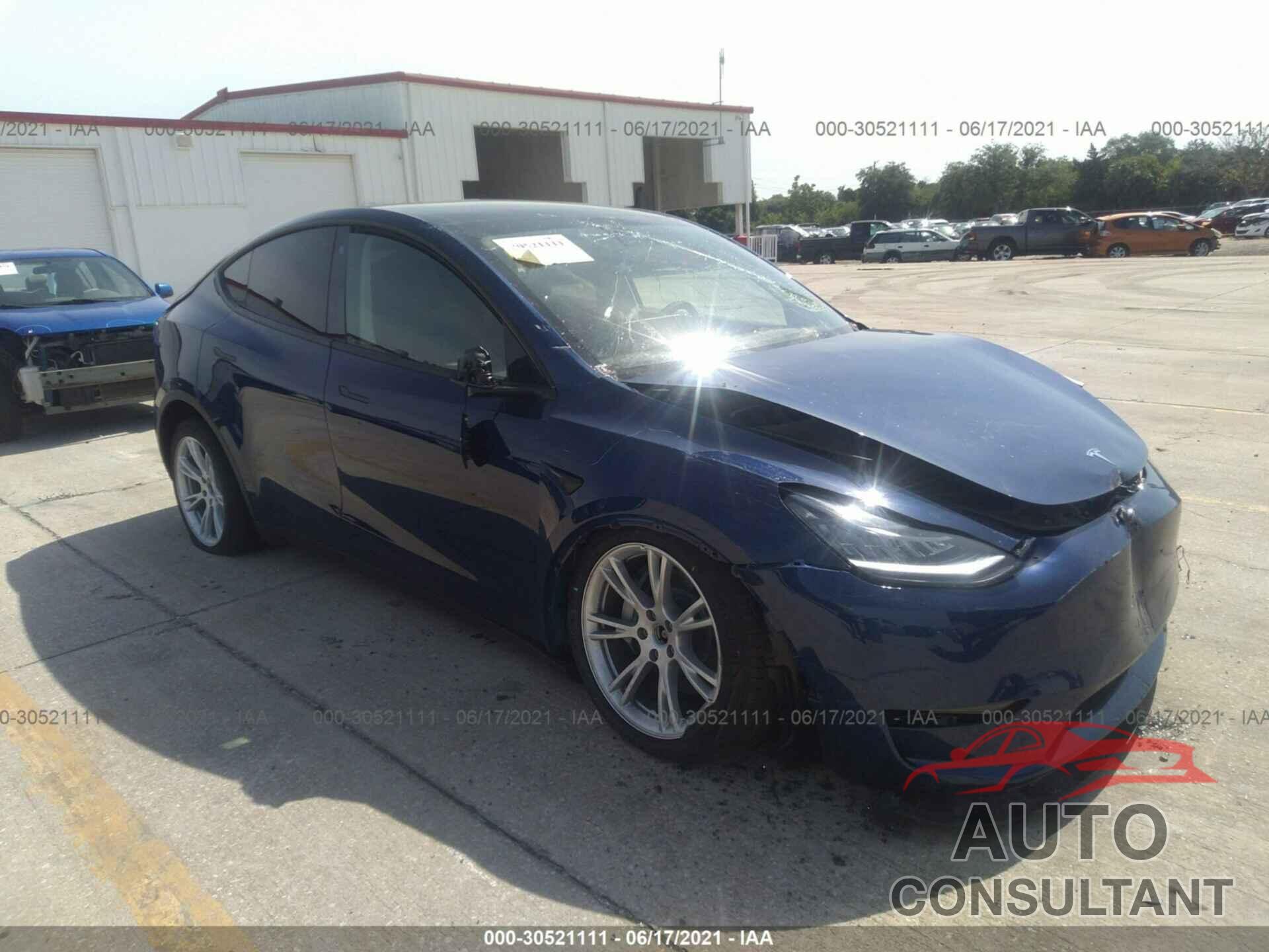 TESLA MODEL Y 2021 - 5YJYGAEE9MF134991