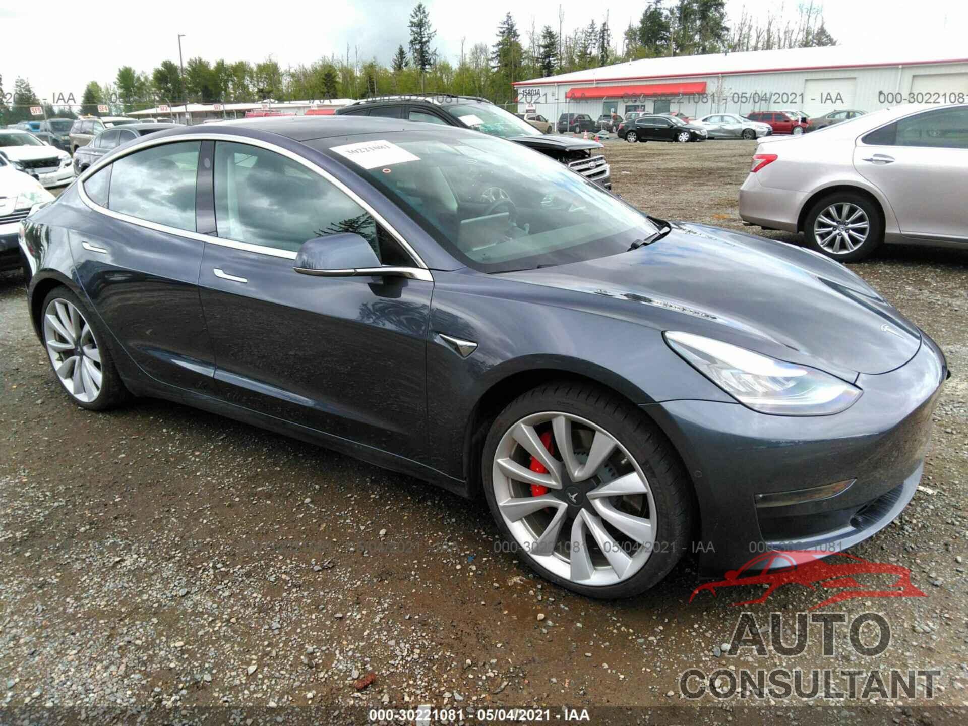TESLA MODEL 3 2019 - 5YJ3E1EB7KF530498
