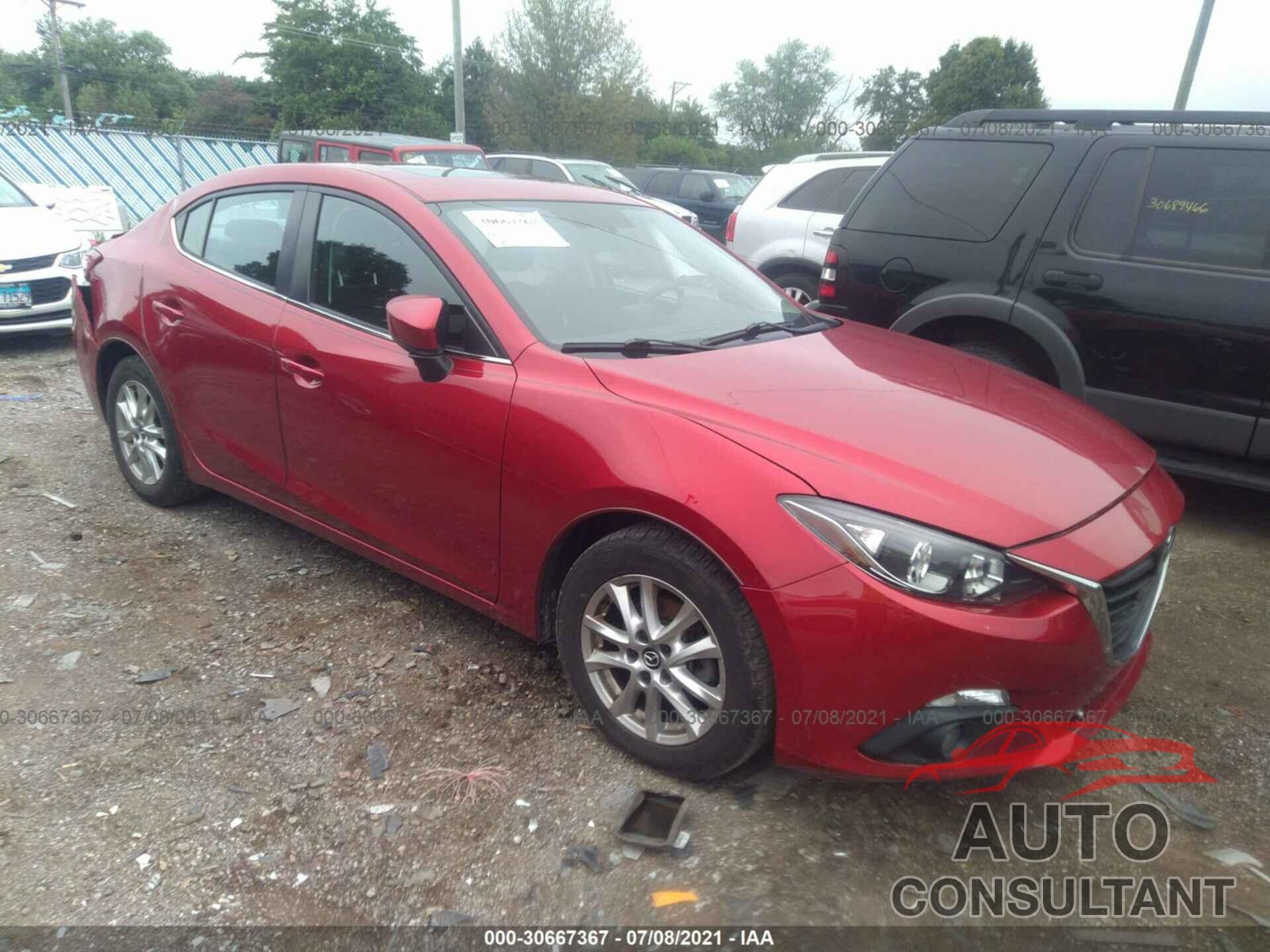 MAZDA MAZDA3 2016 - JM1BM1V78G1303539