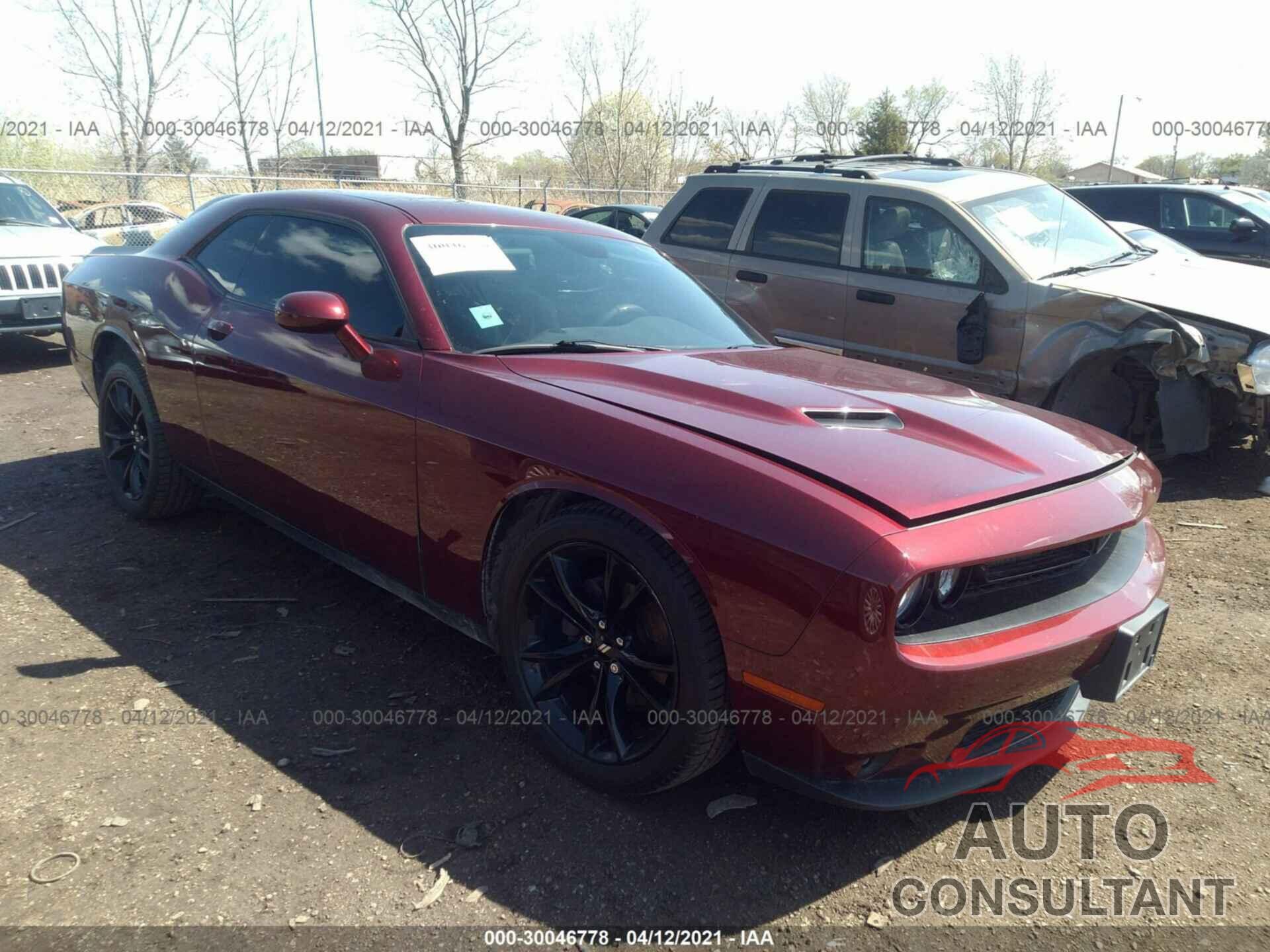 DODGE CHALLENGER 2018 - 2C3CDZAGXJH271845