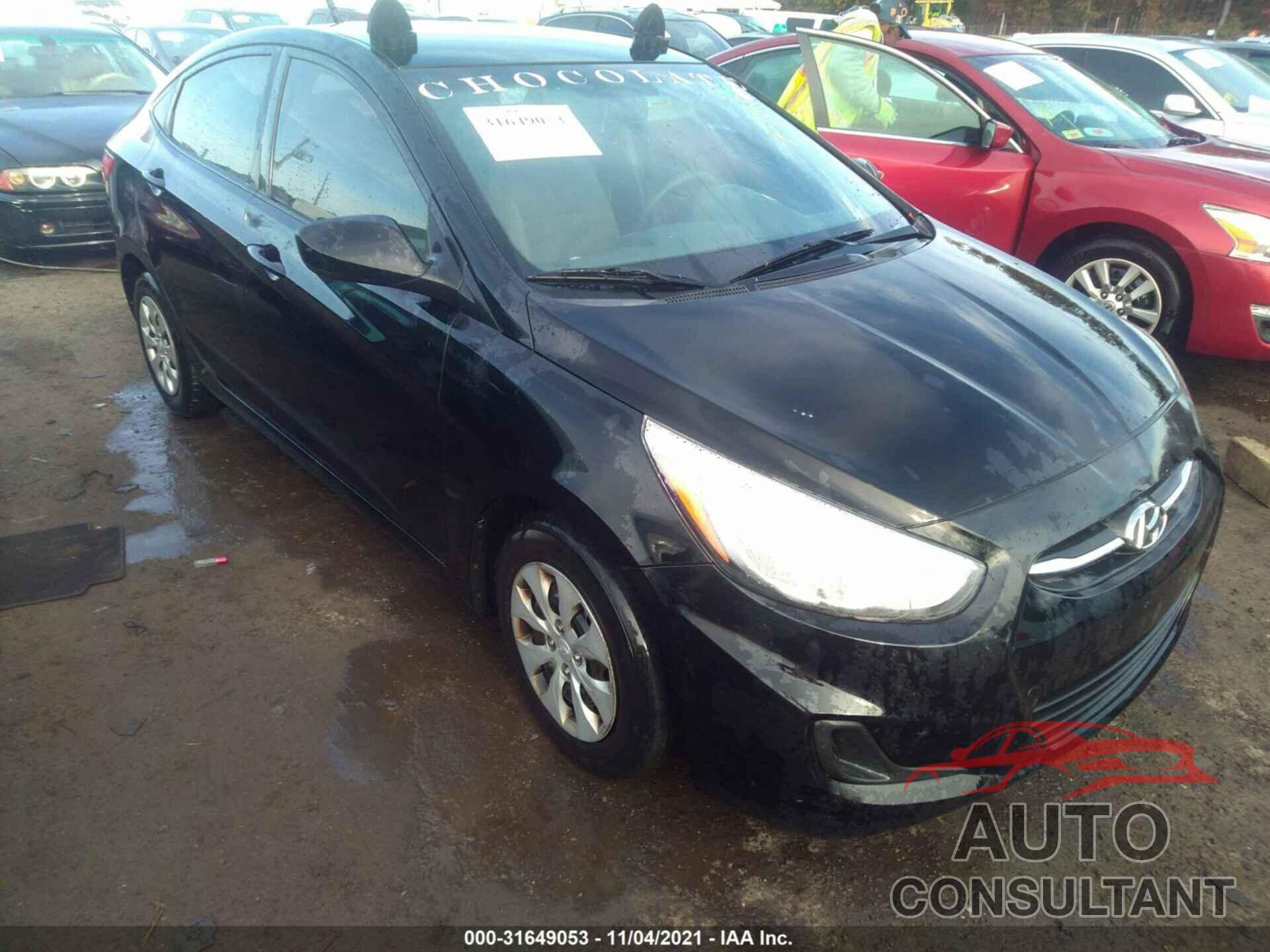 HYUNDAI ACCENT 2016 - KMHCT4AE5GU952674