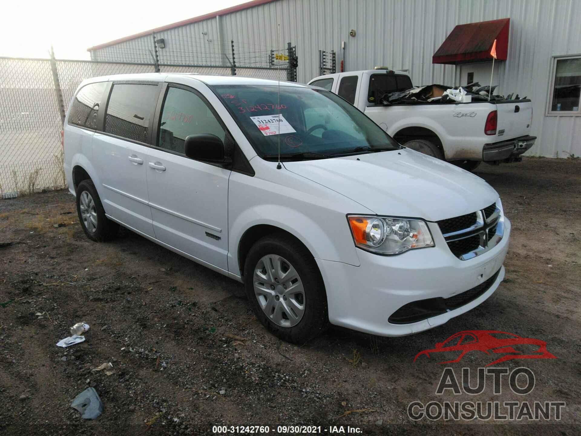 DODGE GRAND CARAVAN 2016 - 2C4RDGBG7GR146572