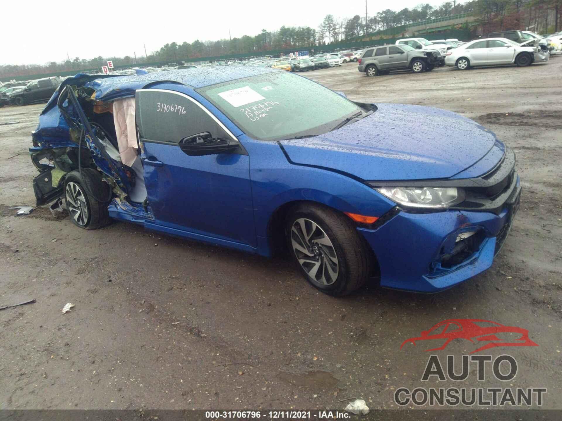 HONDA CIVIC HATCHBACK 2017 - SHHFK7H26HU417055