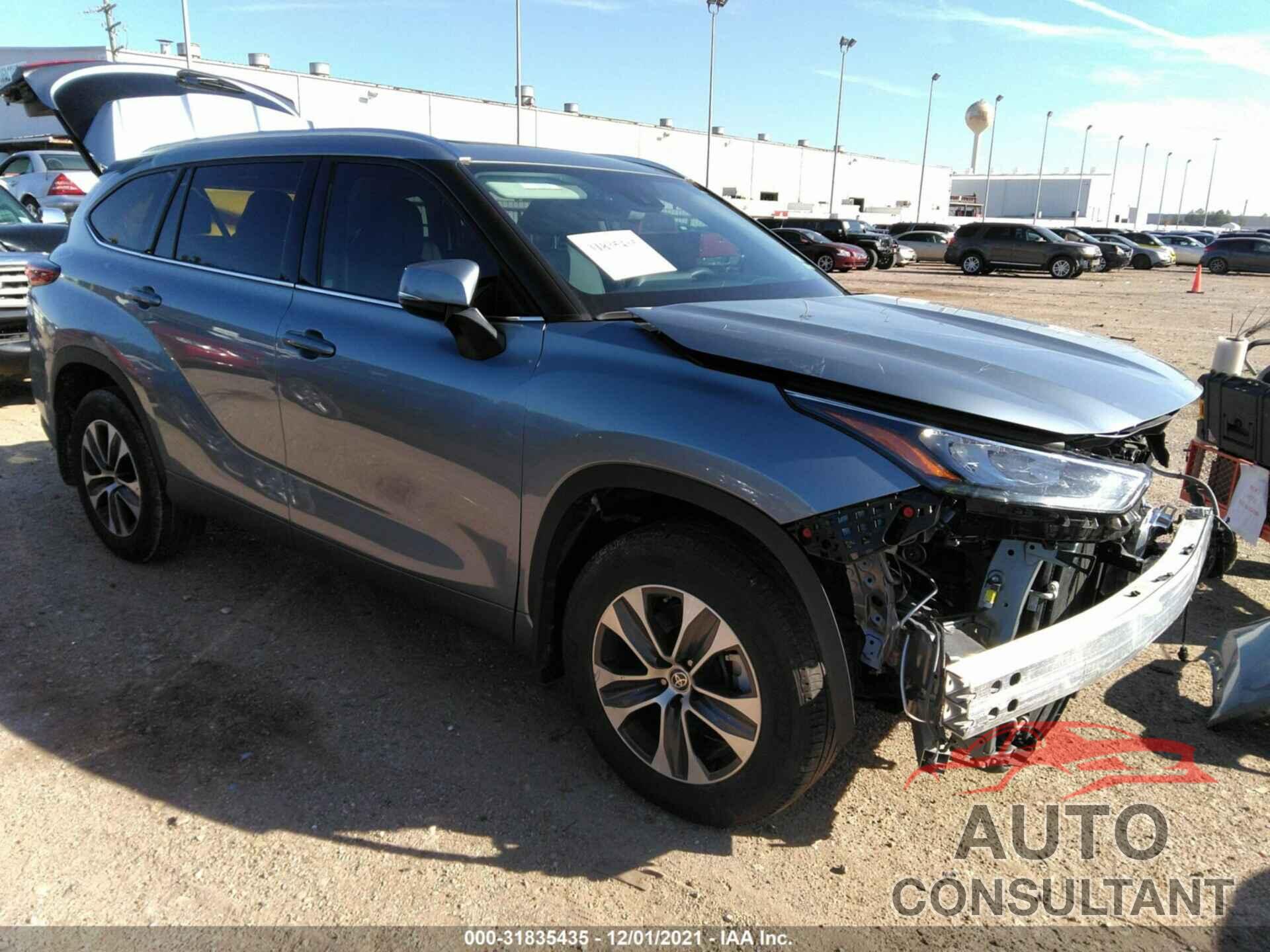 TOYOTA HIGHLANDER 2020 - 5TDGZRAH9LS004272
