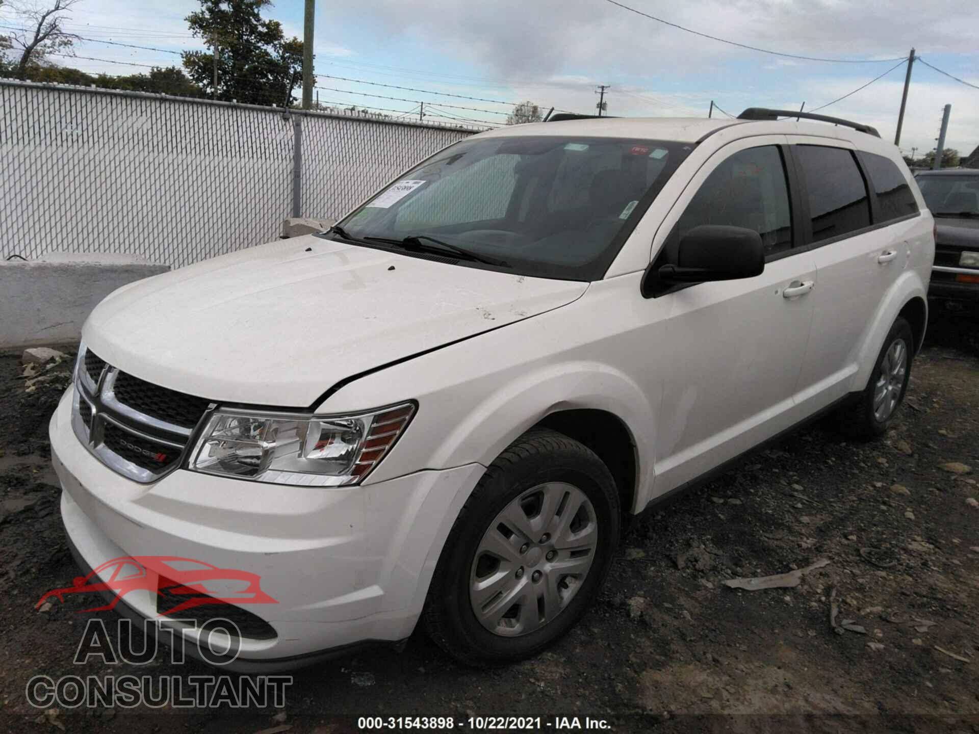 DODGE JOURNEY 2017 - 3C4PDCAB6HT707350