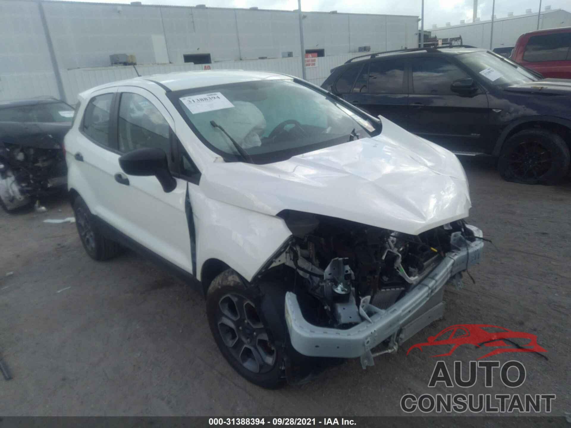 FORD ECOSPORT 2021 - MAJ3S2FE2MC406006