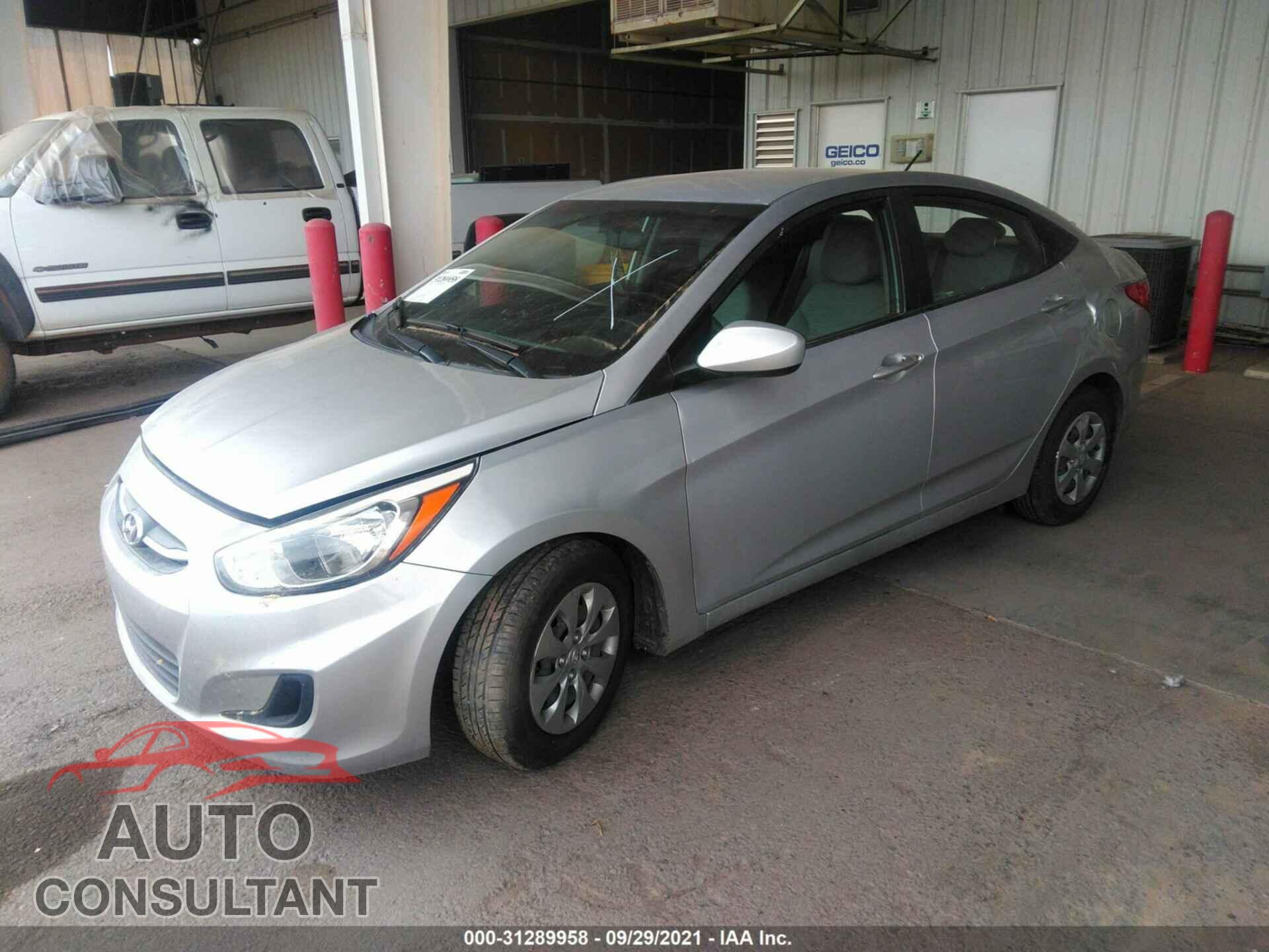HYUNDAI ACCENT 2017 - KMHCT4AE7HU221455