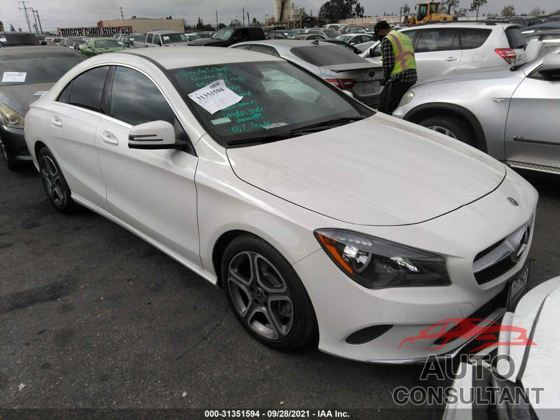 MERCEDES-BENZ CLA 2018 - WDDSJ4EBXJN618122
