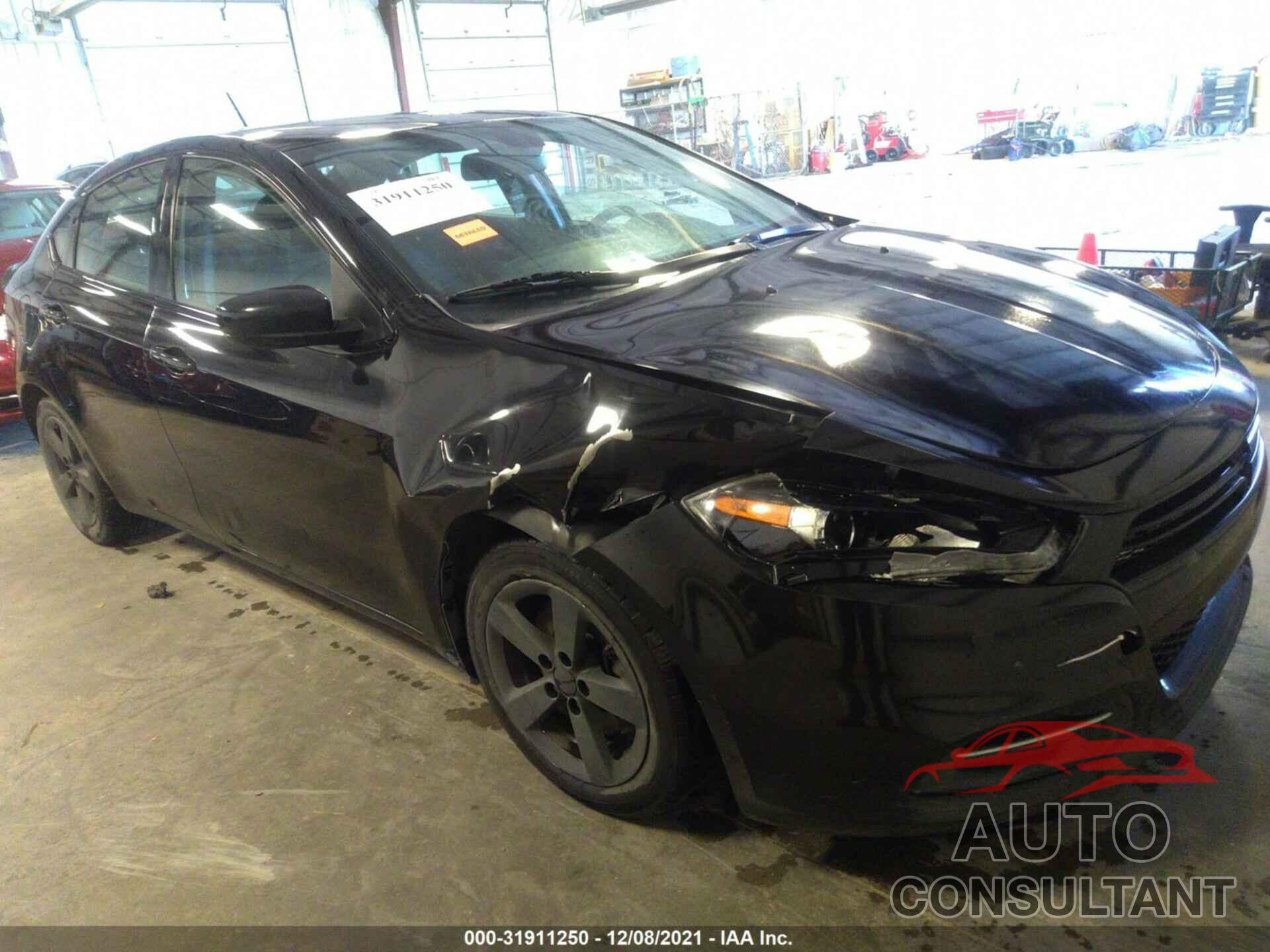 DODGE DART 2016 - 1C3CDFBB8GD694592