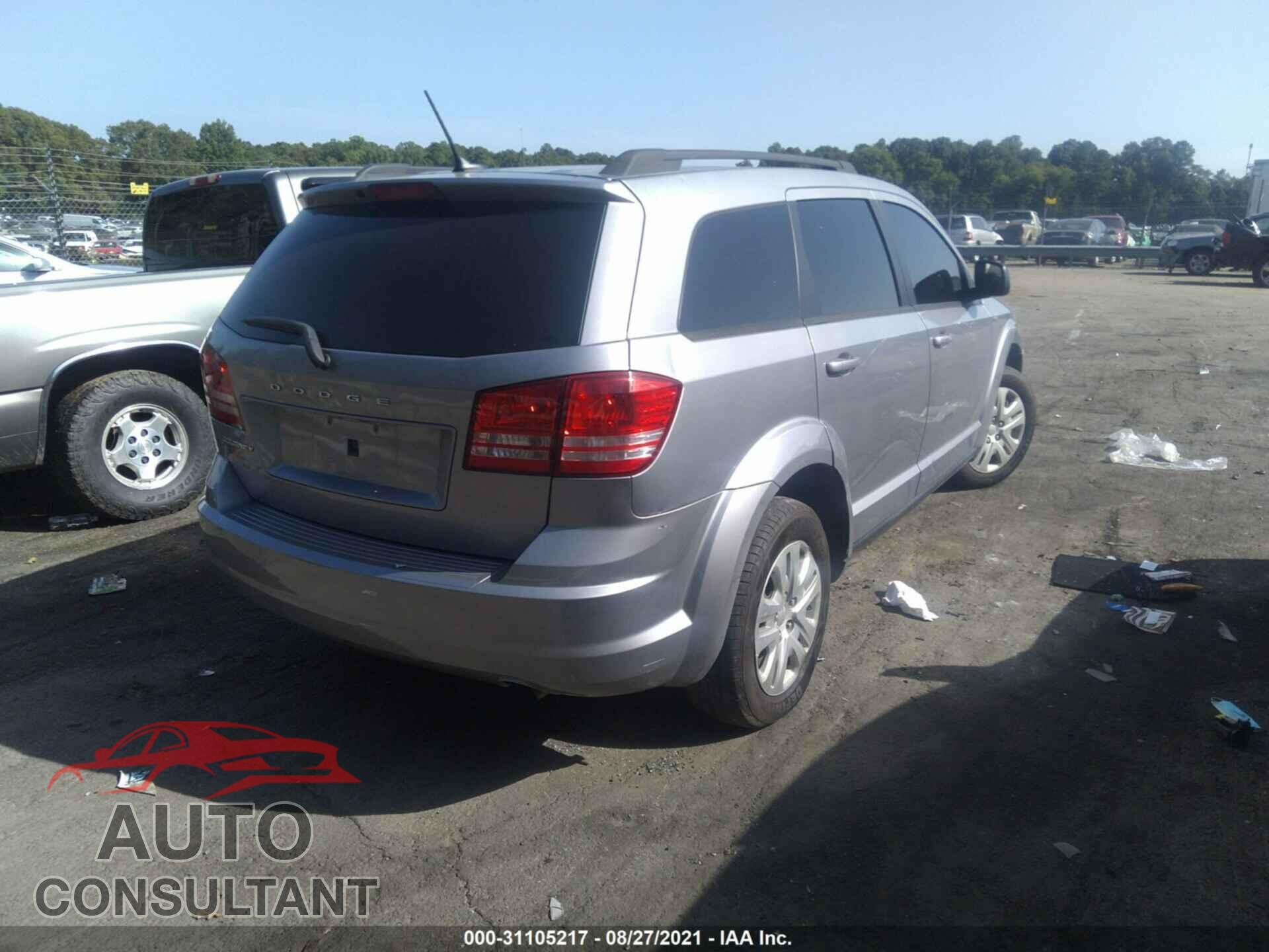 DODGE JOURNEY 2018 - 3C4PDCAB2JT243933