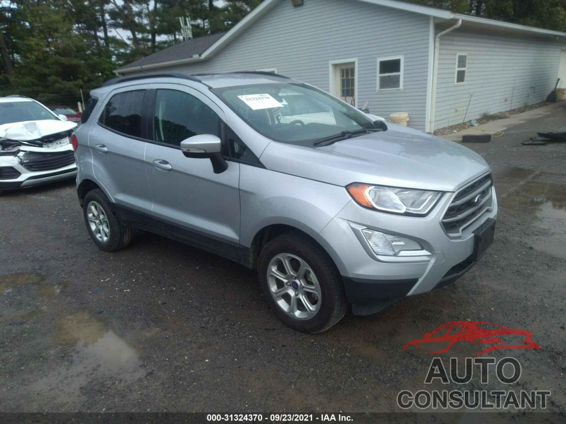 FORD ECOSPORT 2020 - MAJ6S3GL0LC392699