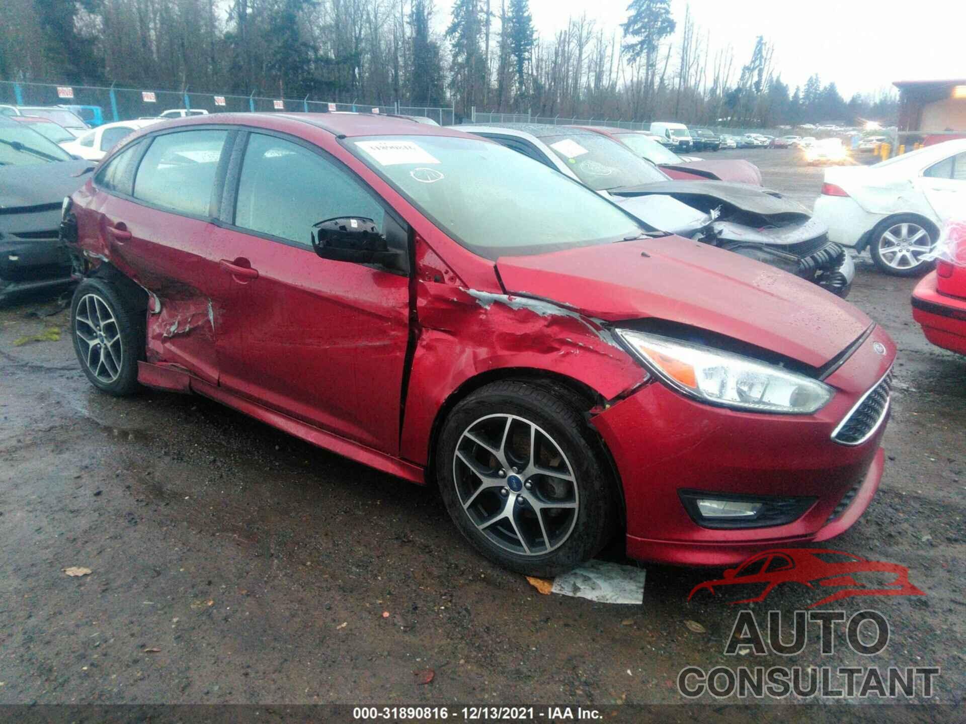 FORD FOCUS 2016 - 1FADP3F27GL232391