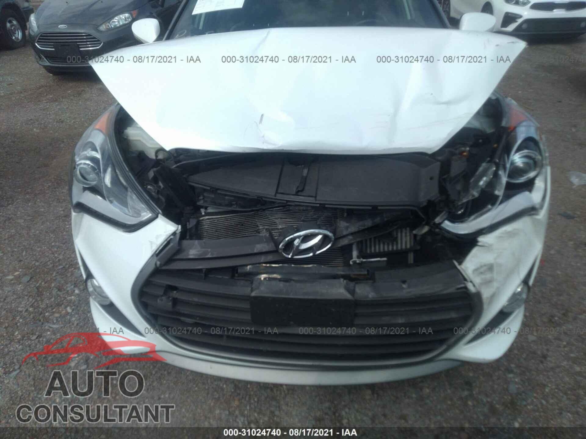HYUNDAI VELOSTER 2016 - KMHTC6AE6GU284024