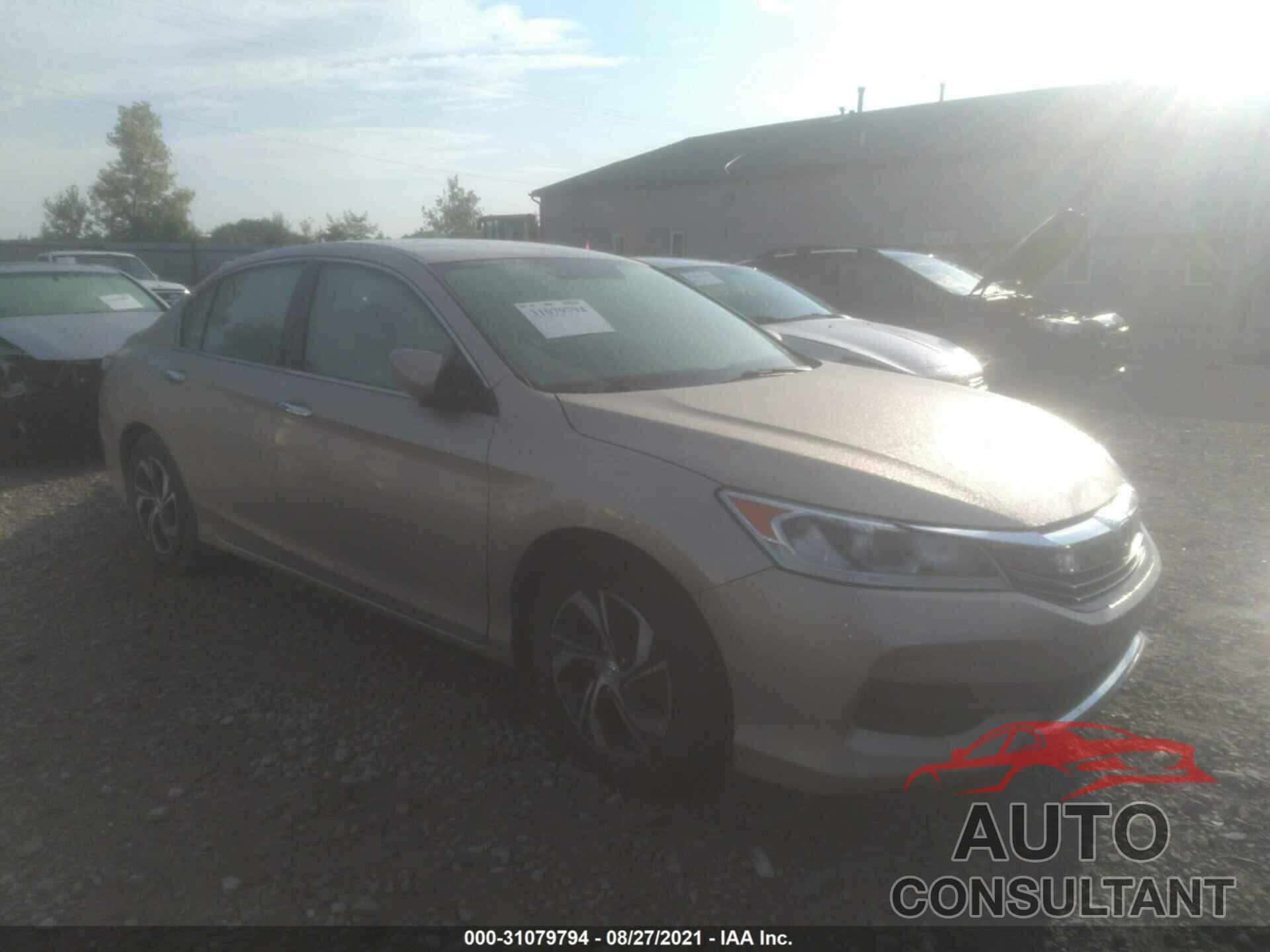 HONDA ACCORD SEDAN 2017 - 1HGCR2F38HA201006
