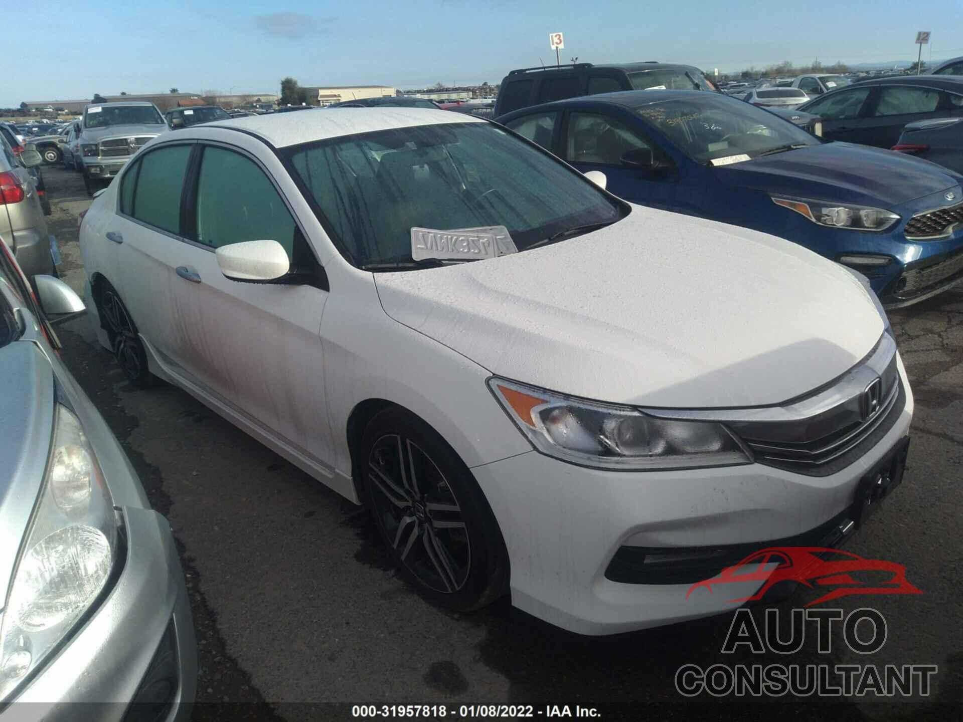 HONDA ACCORD SEDAN 2017 - 1HGCR2F1XHA091512