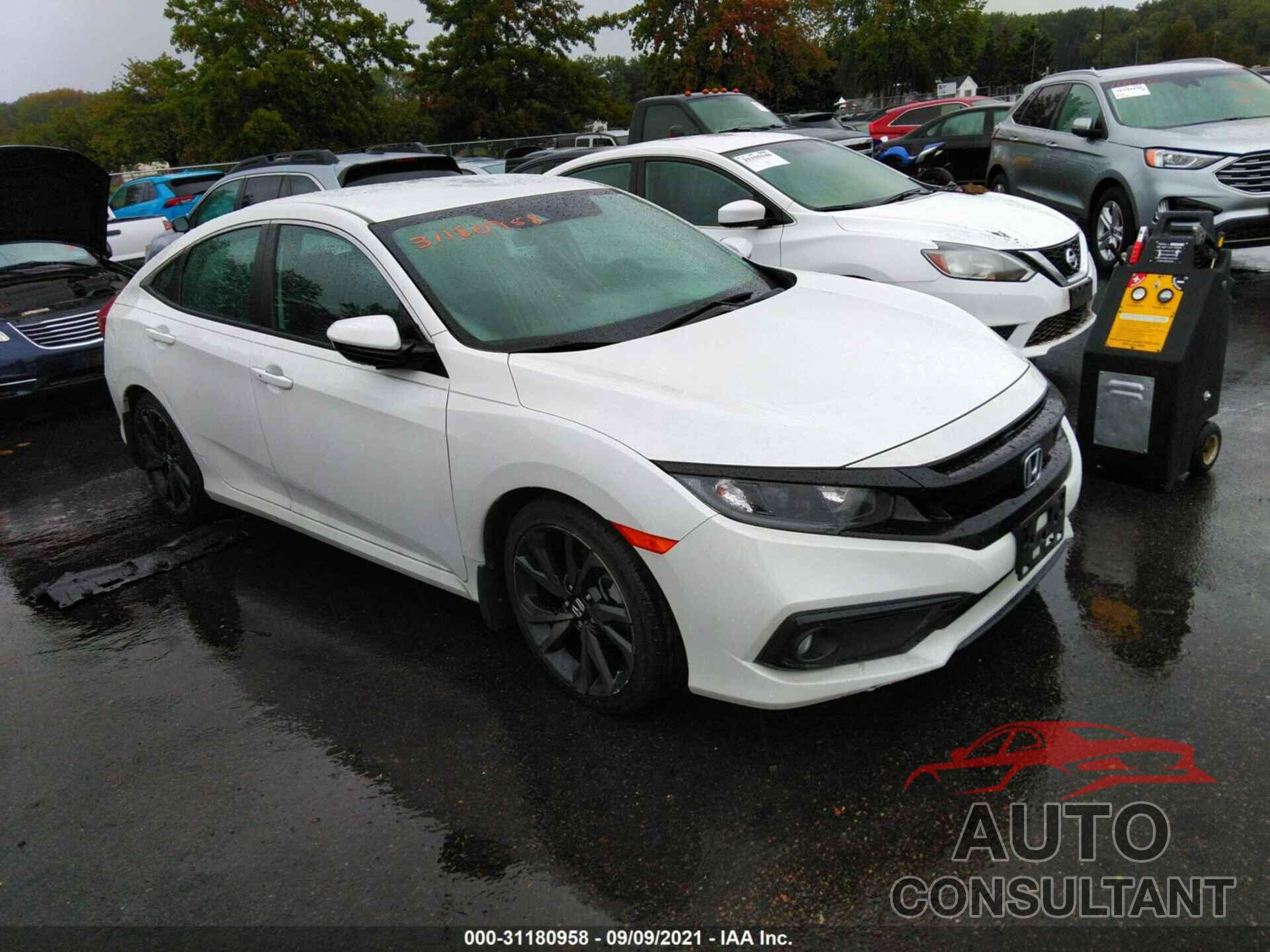 HONDA CIVIC SEDAN 2019 - 2HGFC2F8XKH512553