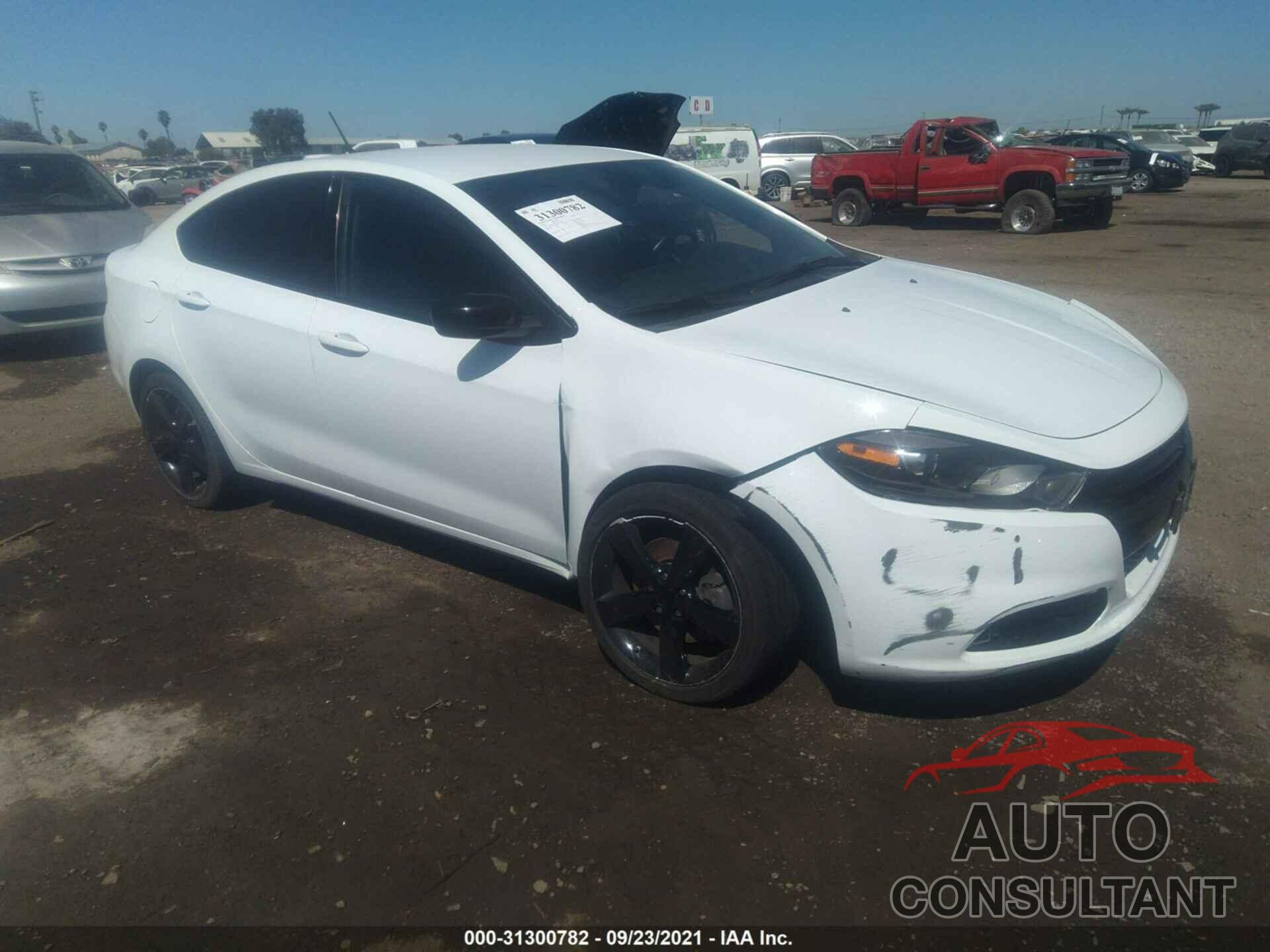 DODGE DART 2016 - 1C3CDFBB2GD541058