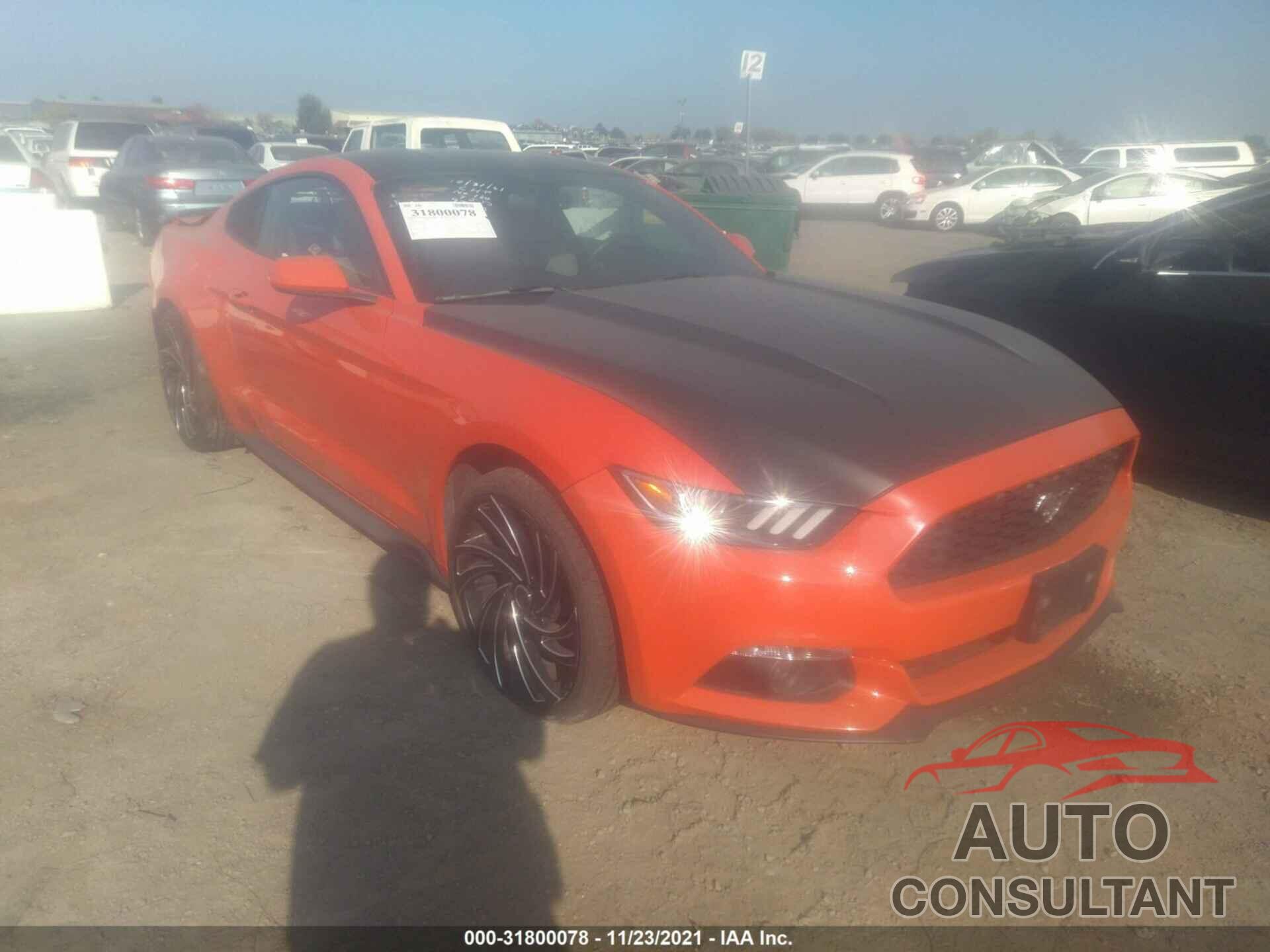 FORD MUSTANG 2016 - 1FA6P8TH5G5274271