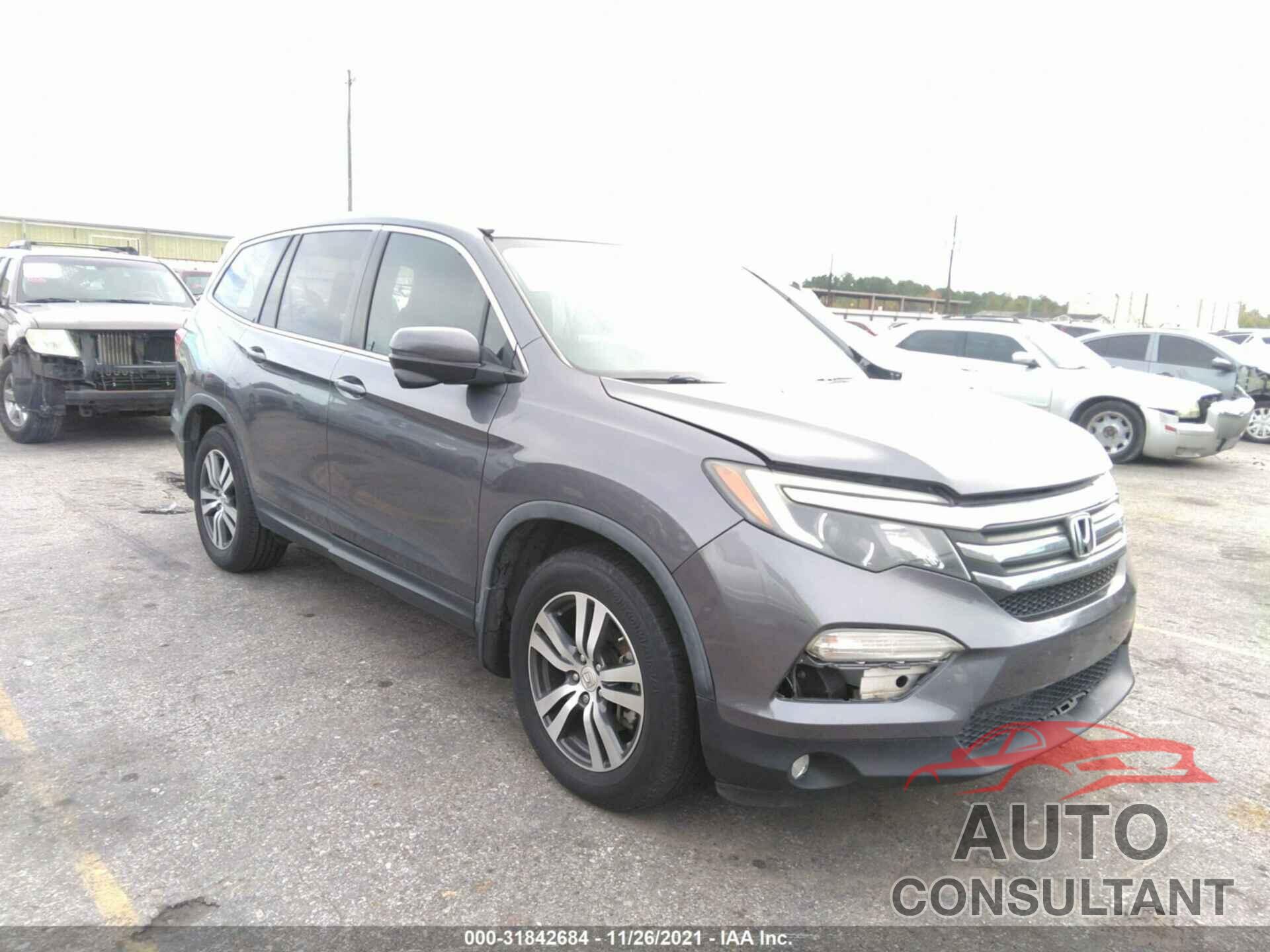HONDA PILOT 2016 - 5FNYF5H57GB002063