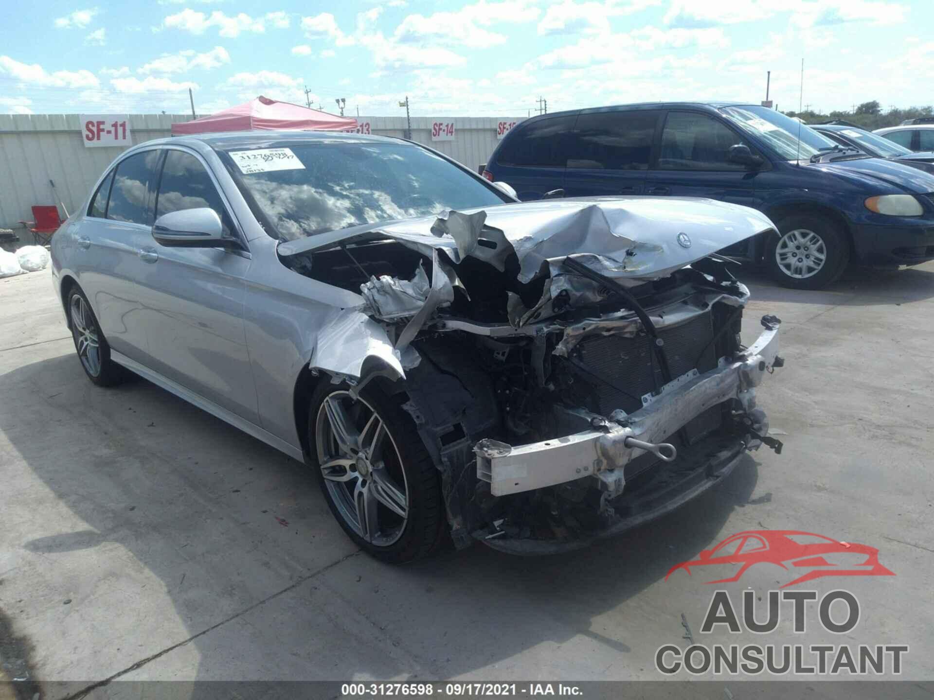 MERCEDES-BENZ E-CLASS 2017 - WDDZF4JB4HA218225