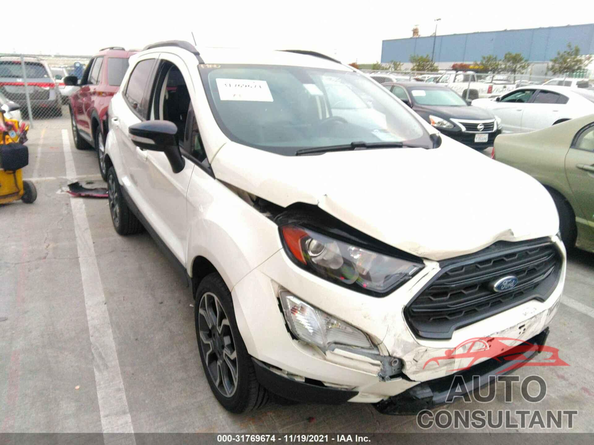 FORD ECOSPORT 2020 - MAJ6S3JL7LC347204