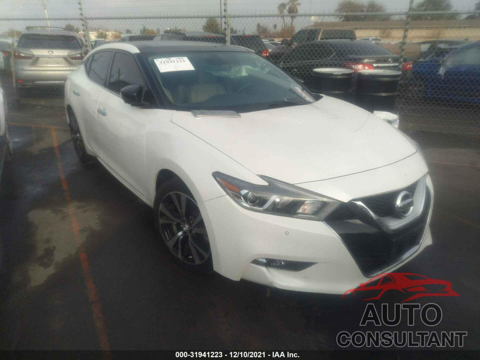 NISSAN MAXIMA 2017 - 1N4AA6AP6HC445312