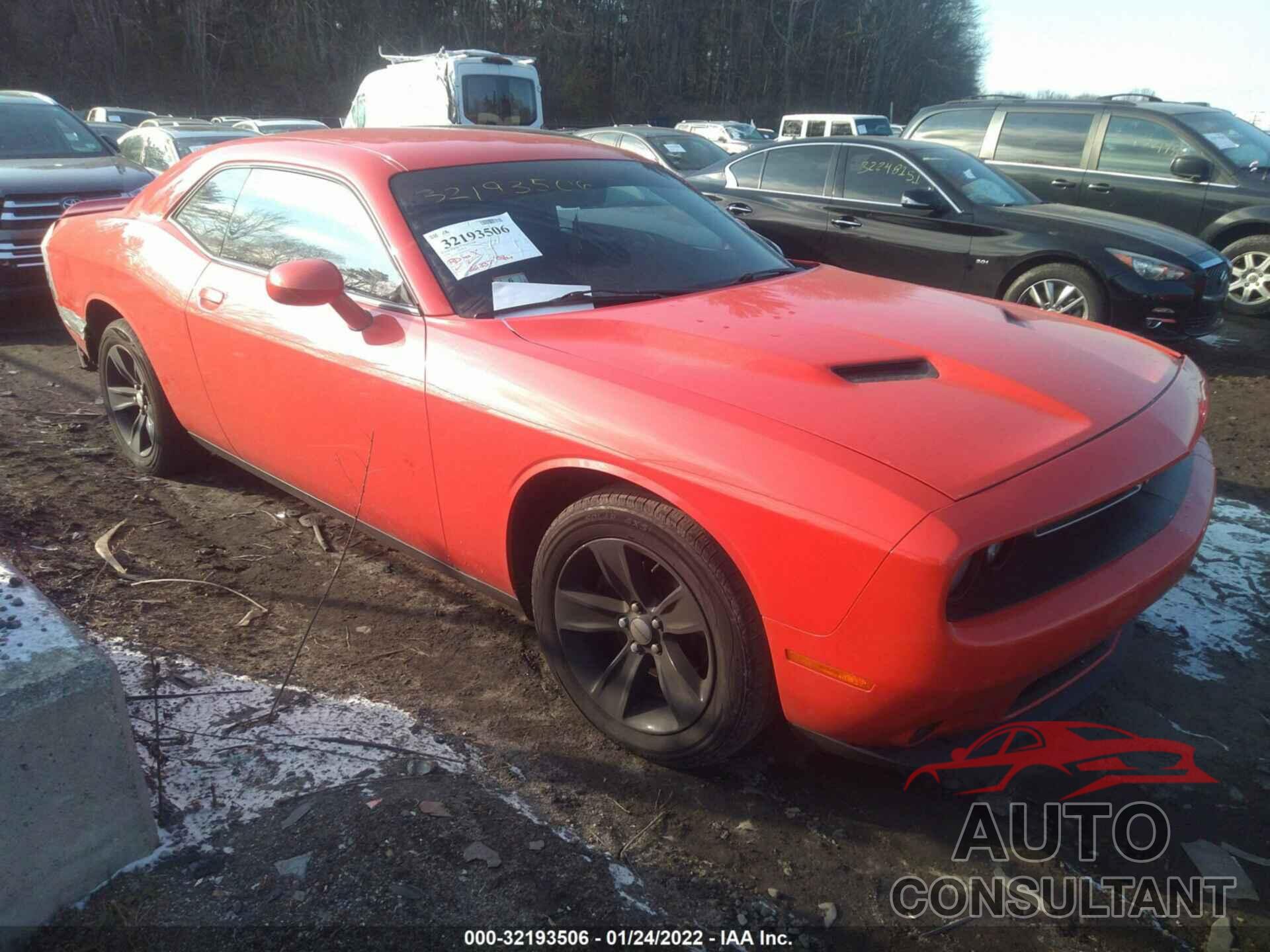 DODGE CHALLENGER 2018 - 2C3CDZAG1JH242475