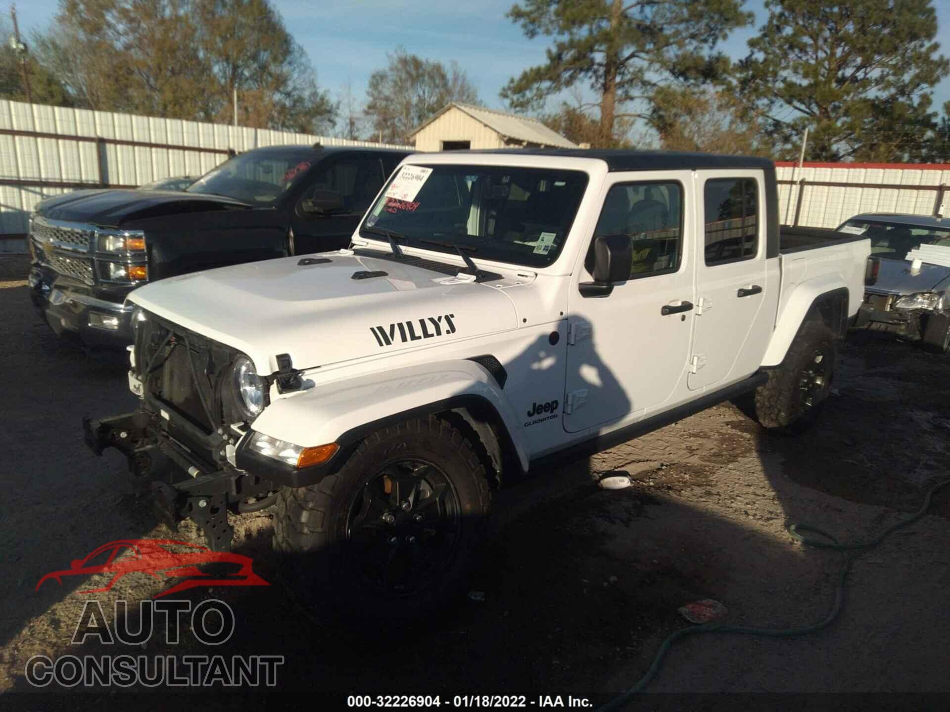 JEEP GLADIATOR 2021 - 1C6HJTAGXML551027