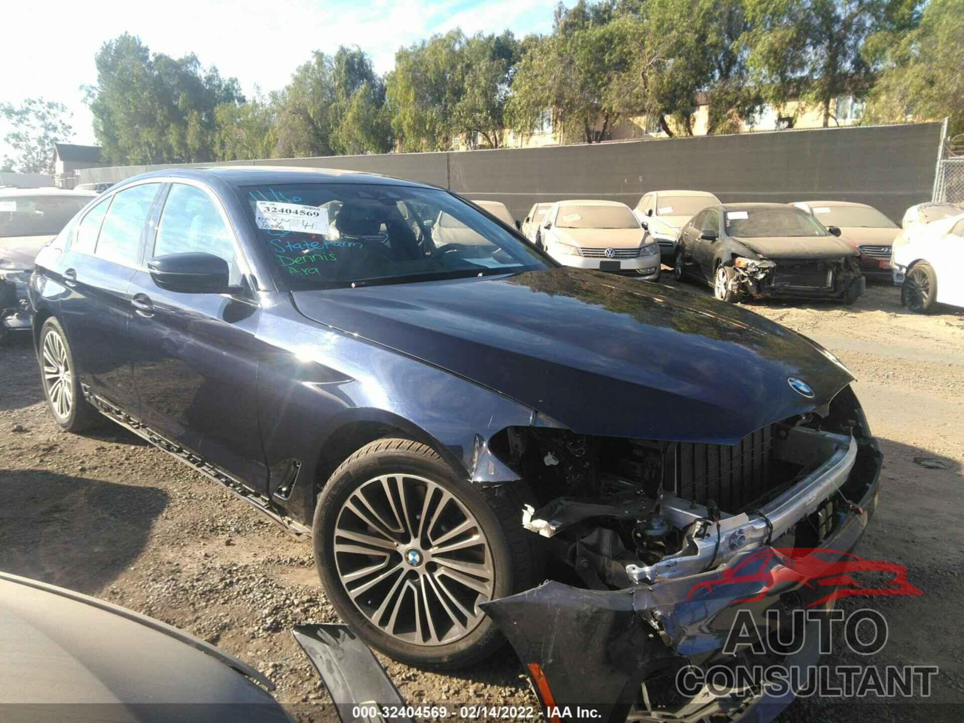 BMW 5 SERIES 2019 - WBAJA5C54KBX87514