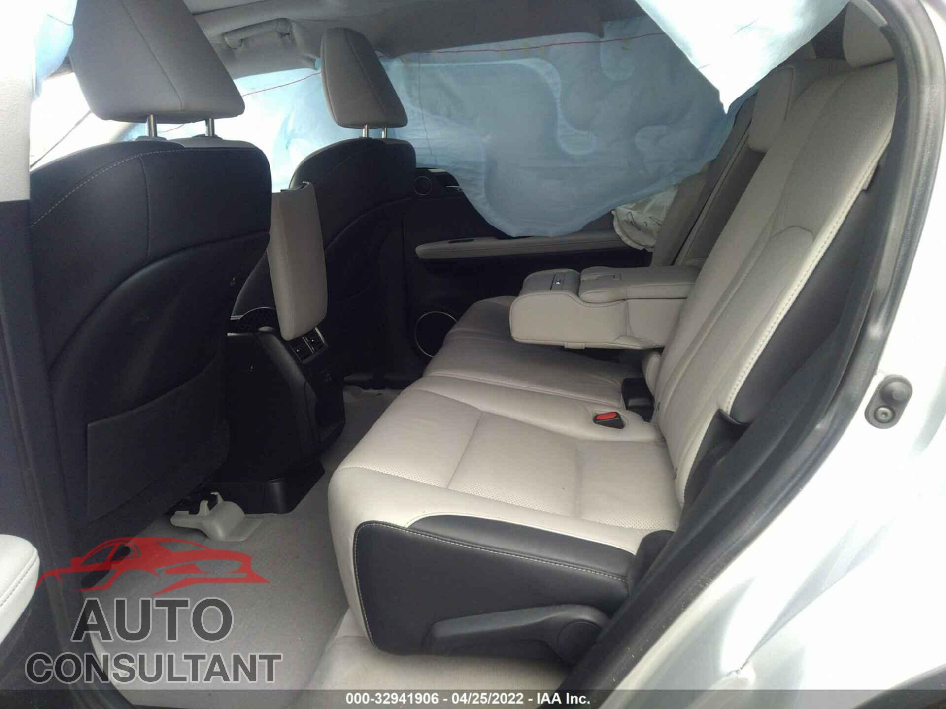 LEXUS RX 2019 - 2T2BZMCA2KC182945