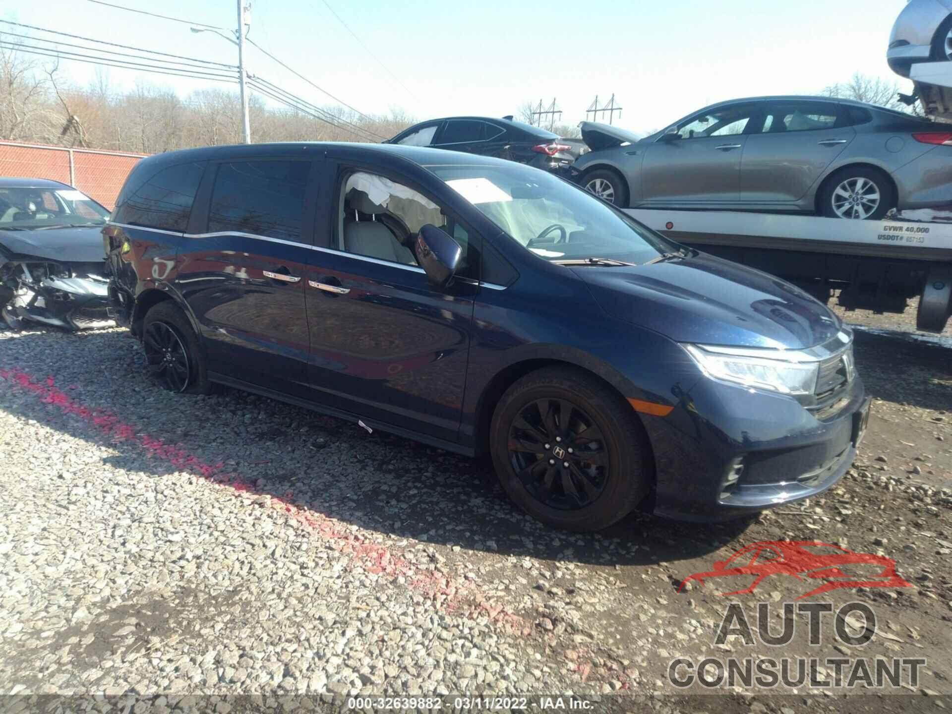 HONDA ODYSSEY 2022 - 5FNRL6H71NB020222