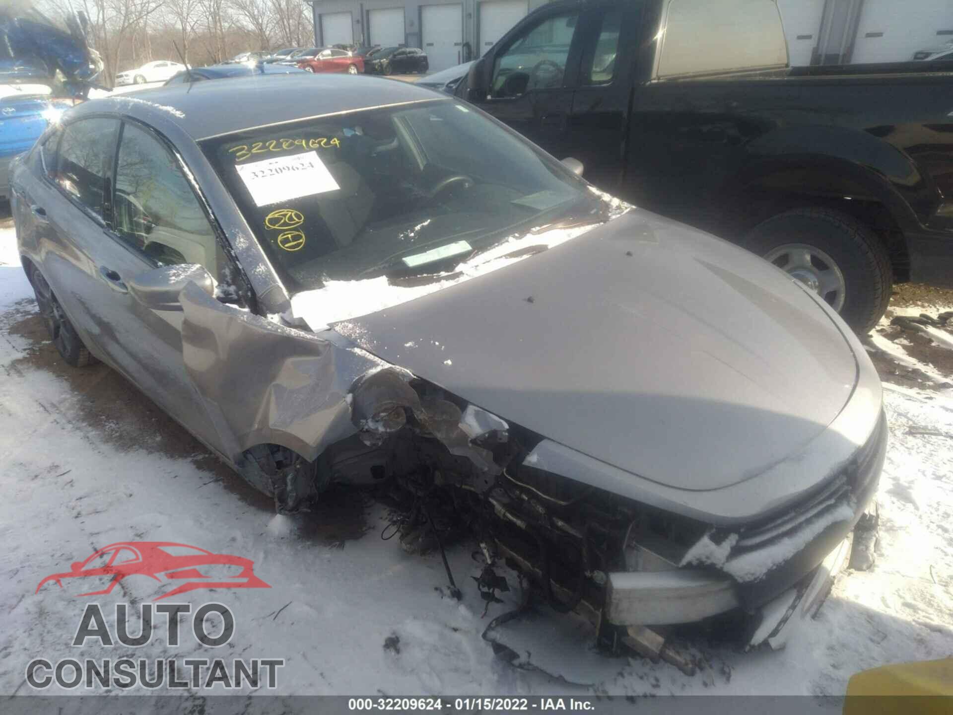 DODGE DART 2016 - 1C3CDFAAXGD503635