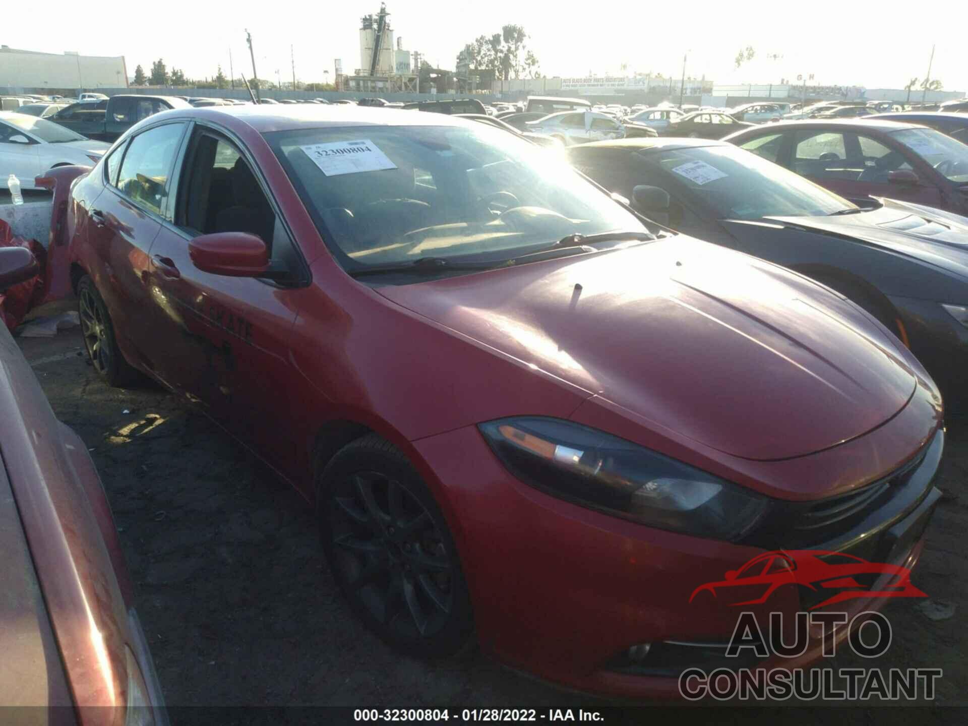 DODGE DART 2016 - 1C3CDFFA9GD821304