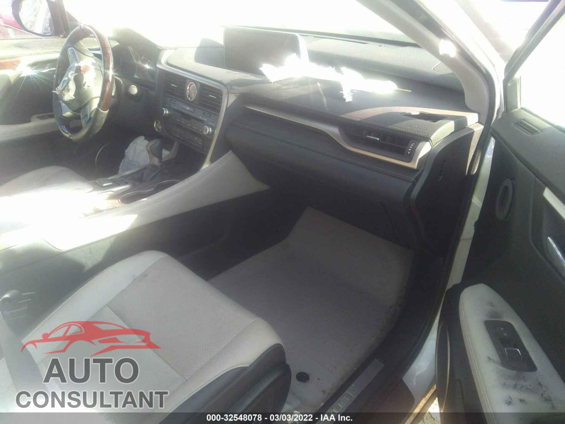 LEXUS RX 2017 - 2T2ZZMCA5HC081941