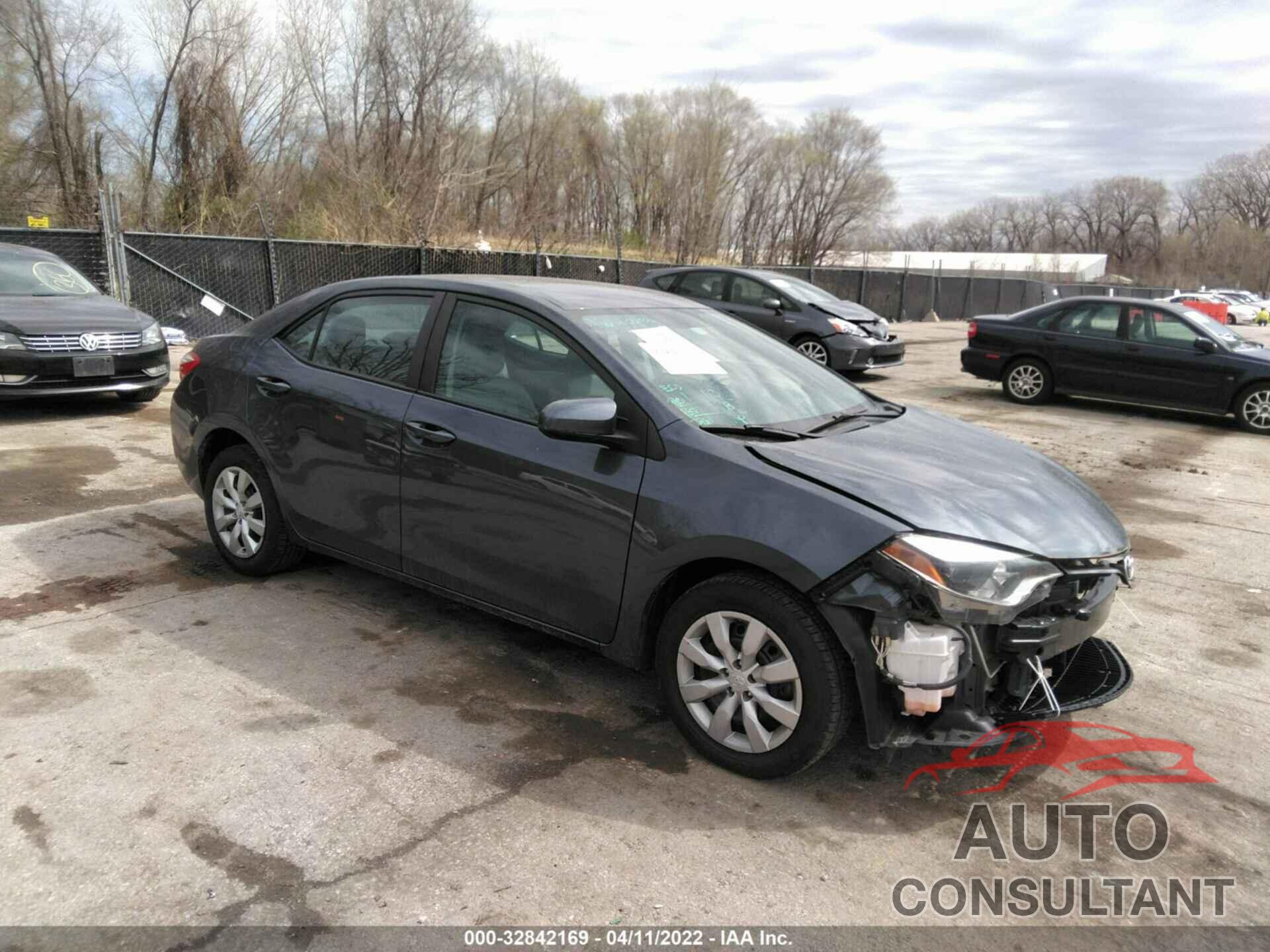 TOYOTA COROLLA 2016 - 5YFBURHE1GP419184