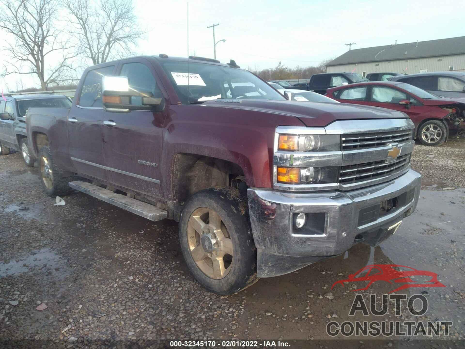 CHEVROLET SILVERADO 2500HD 2016 - 1GC1KWE87GF272567