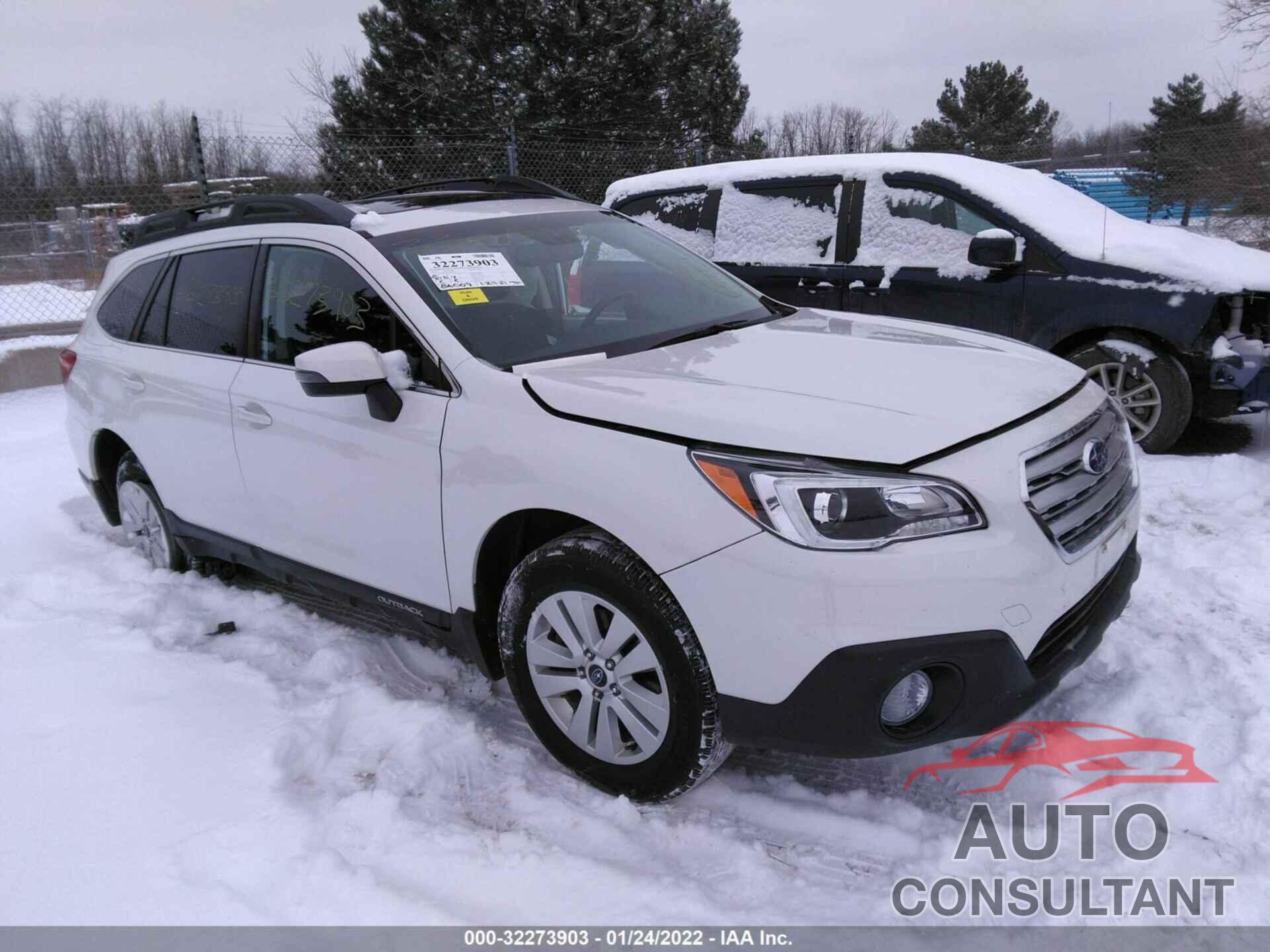 SUBARU OUTBACK 2016 - 4S4BSBHC5G3238430