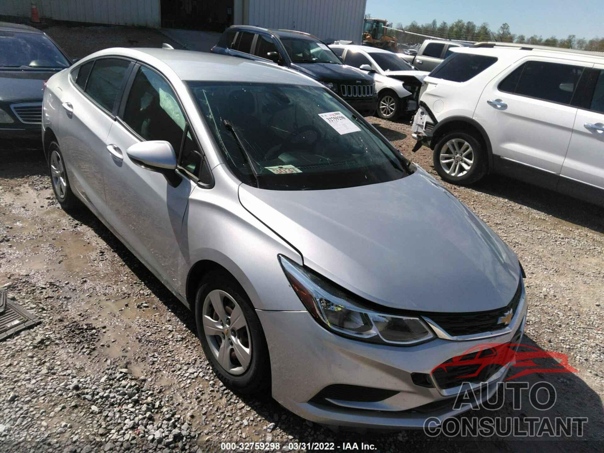 CHEVROLET CRUZE 2018 - 1G1BC5SM3J7183554