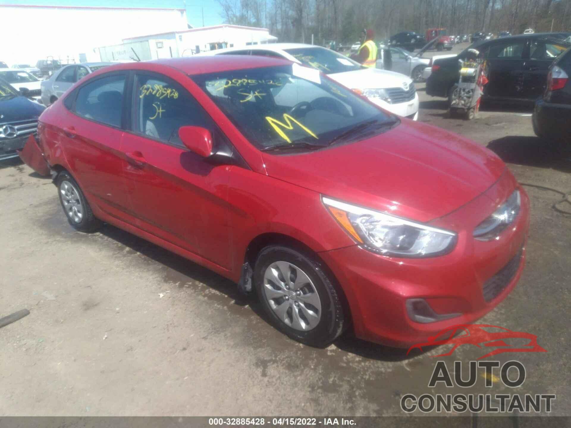 HYUNDAI ACCENT 2016 - KMHCT4AE4GU158488