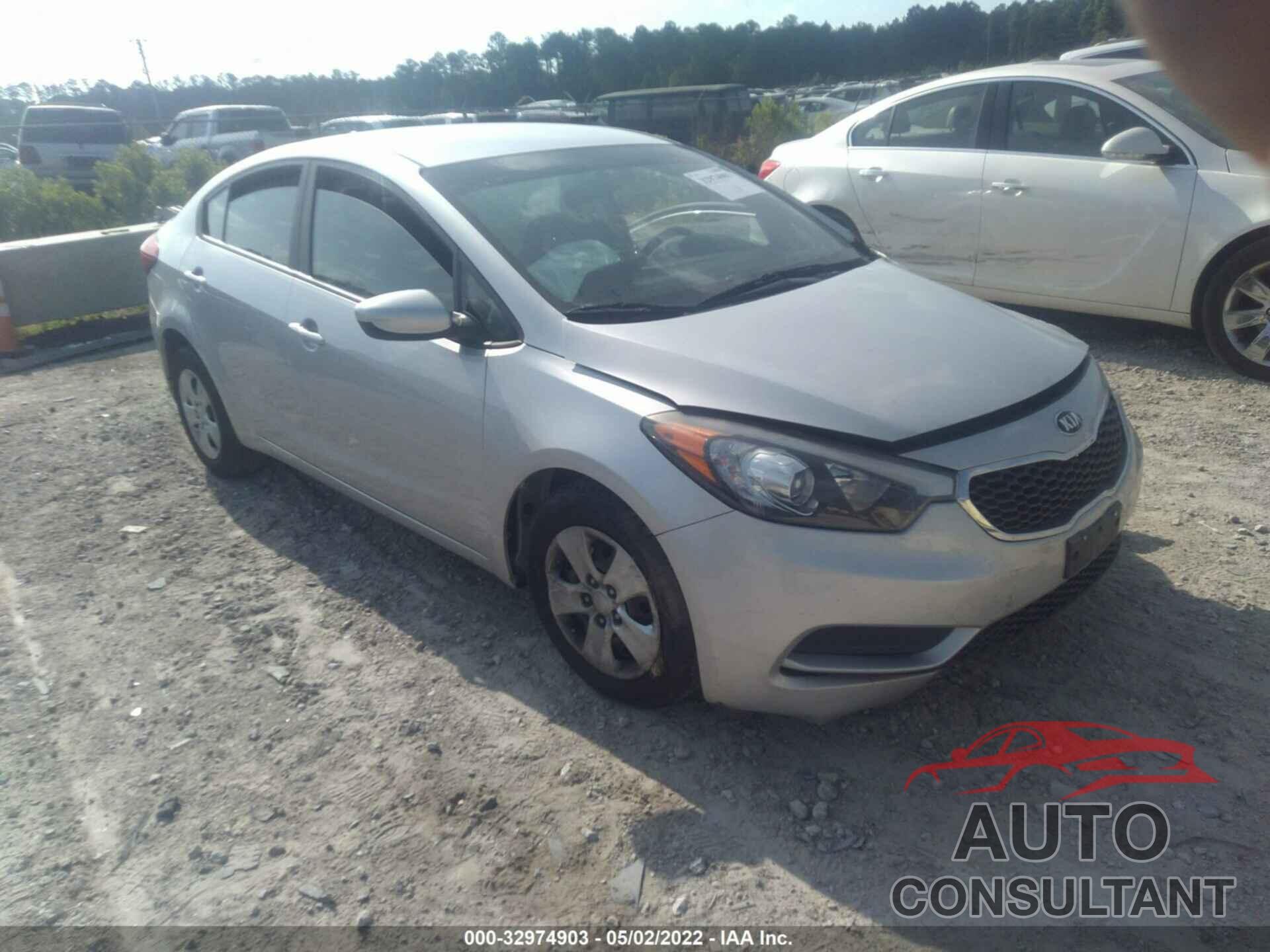 KIA FORTE 2016 - KNAFK4A63G5510108