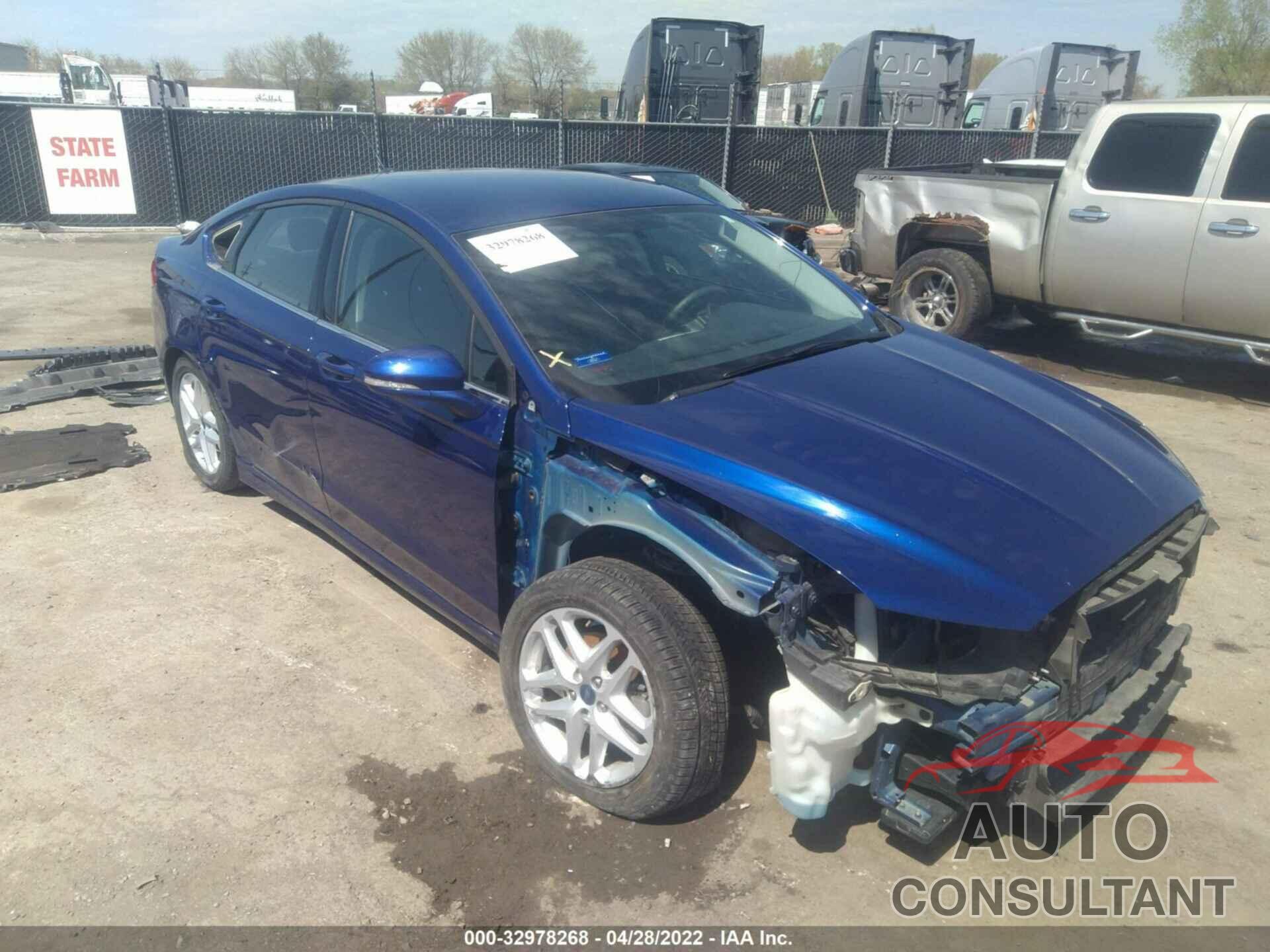 FORD FUSION 2016 - 1FA6P0H7XG5118034