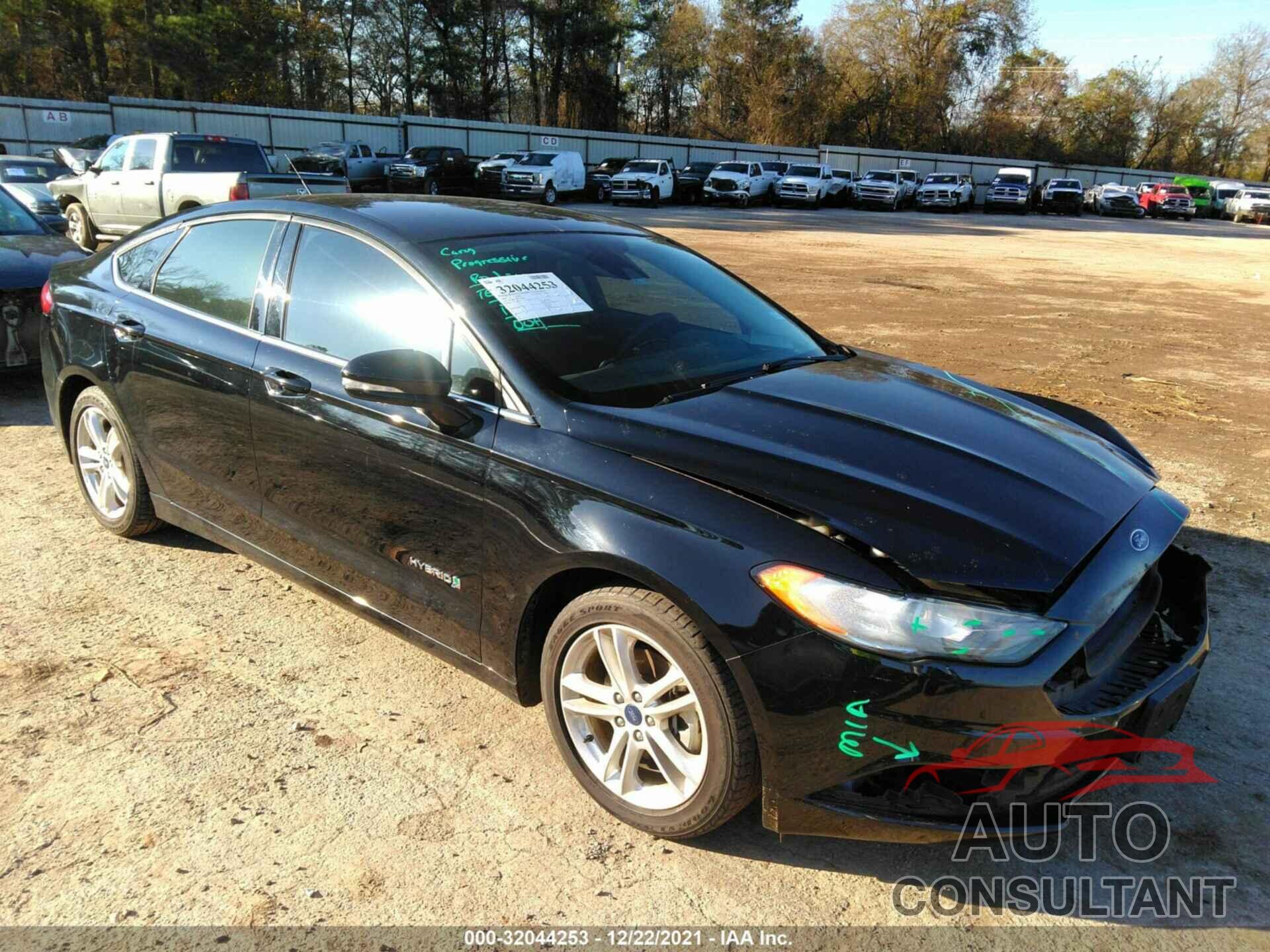 FORD FUSION HYBRID 2018 - 3FA6P0LU0JR146989