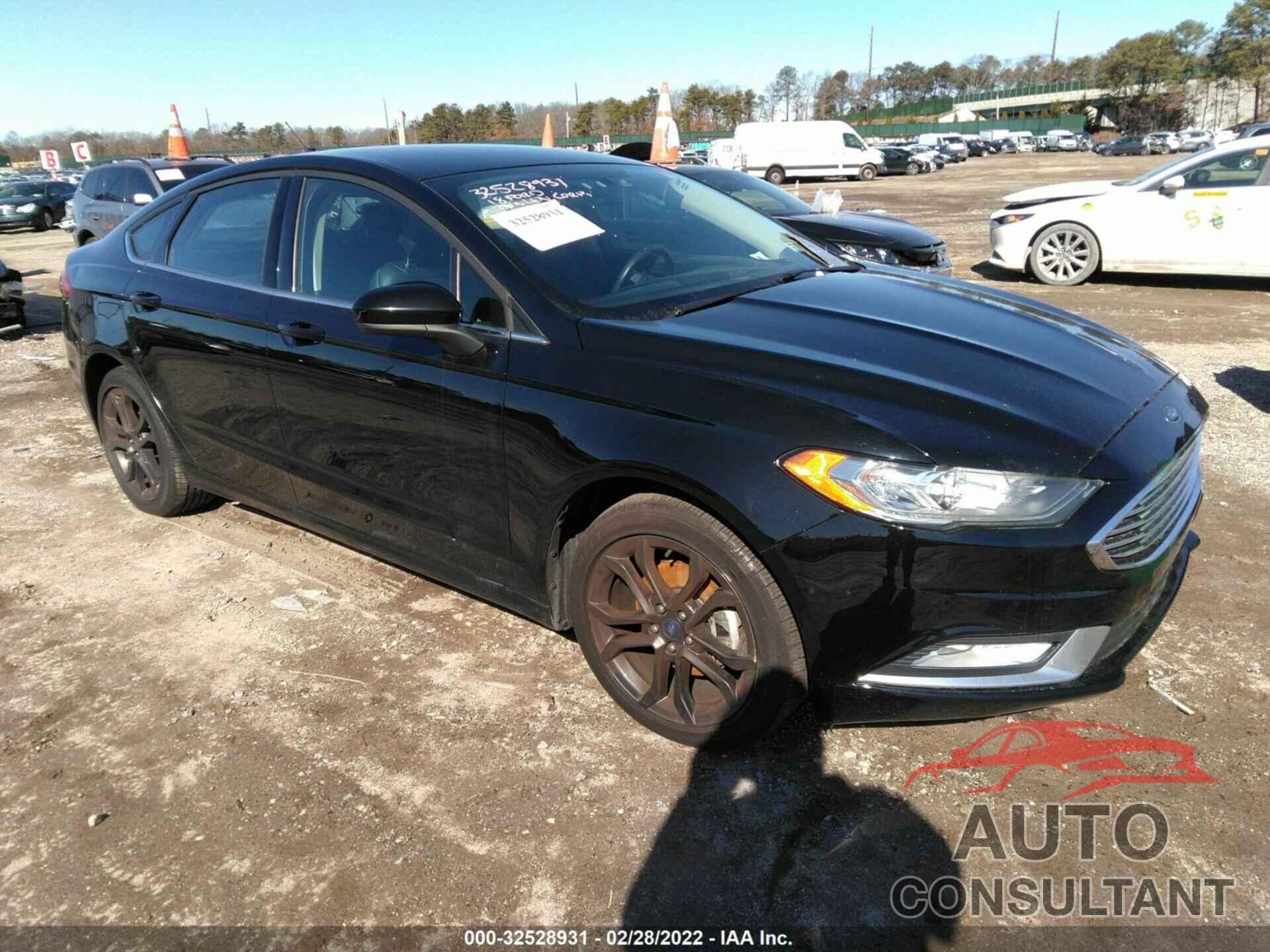 FORD FUSION 2018 - 3FA6P0T97JR168726