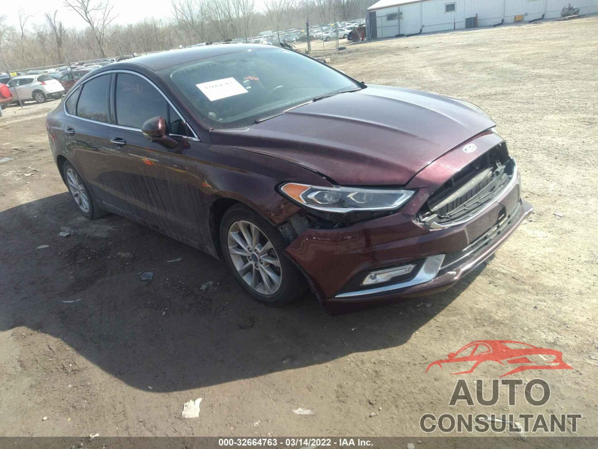 FORD FUSION 2017 - 3FA6P0HD6HR186240