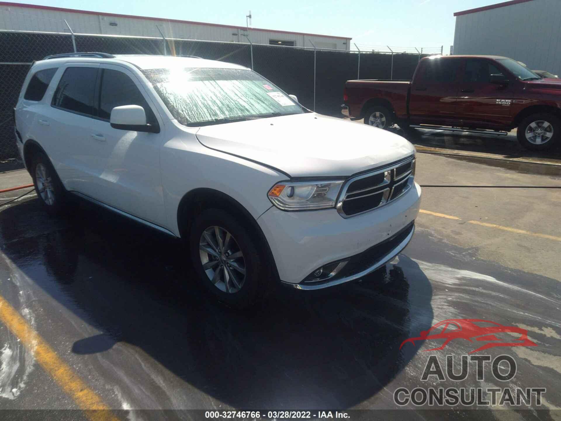 DODGE DURANGO 2016 - 1C4RDJAG6GC456087