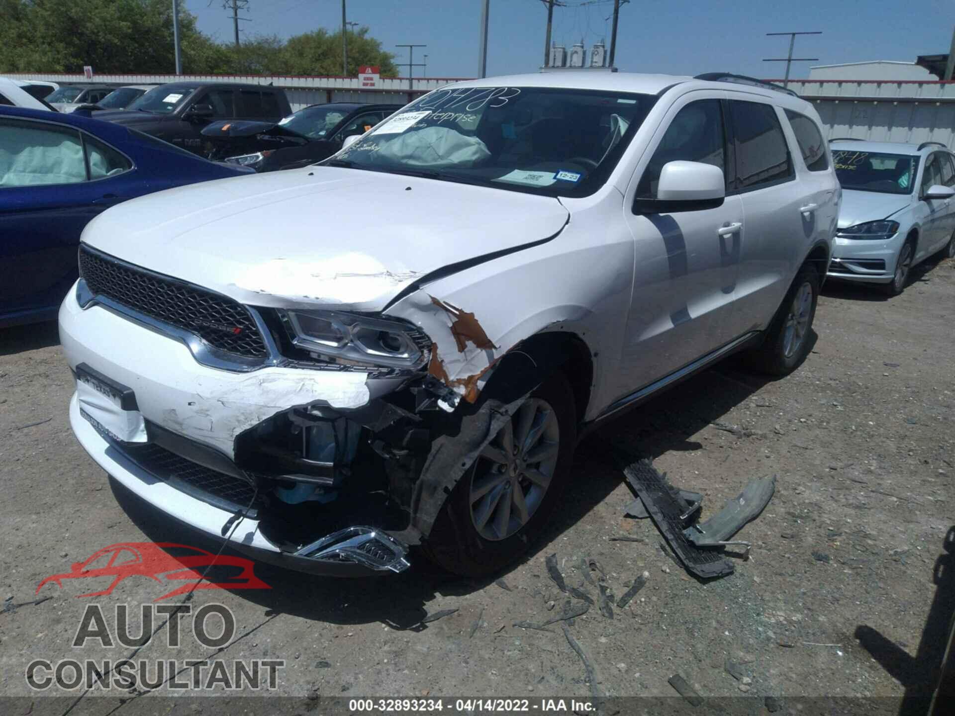 DODGE DURANGO 2021 - 1C4RDHAG6MC847177